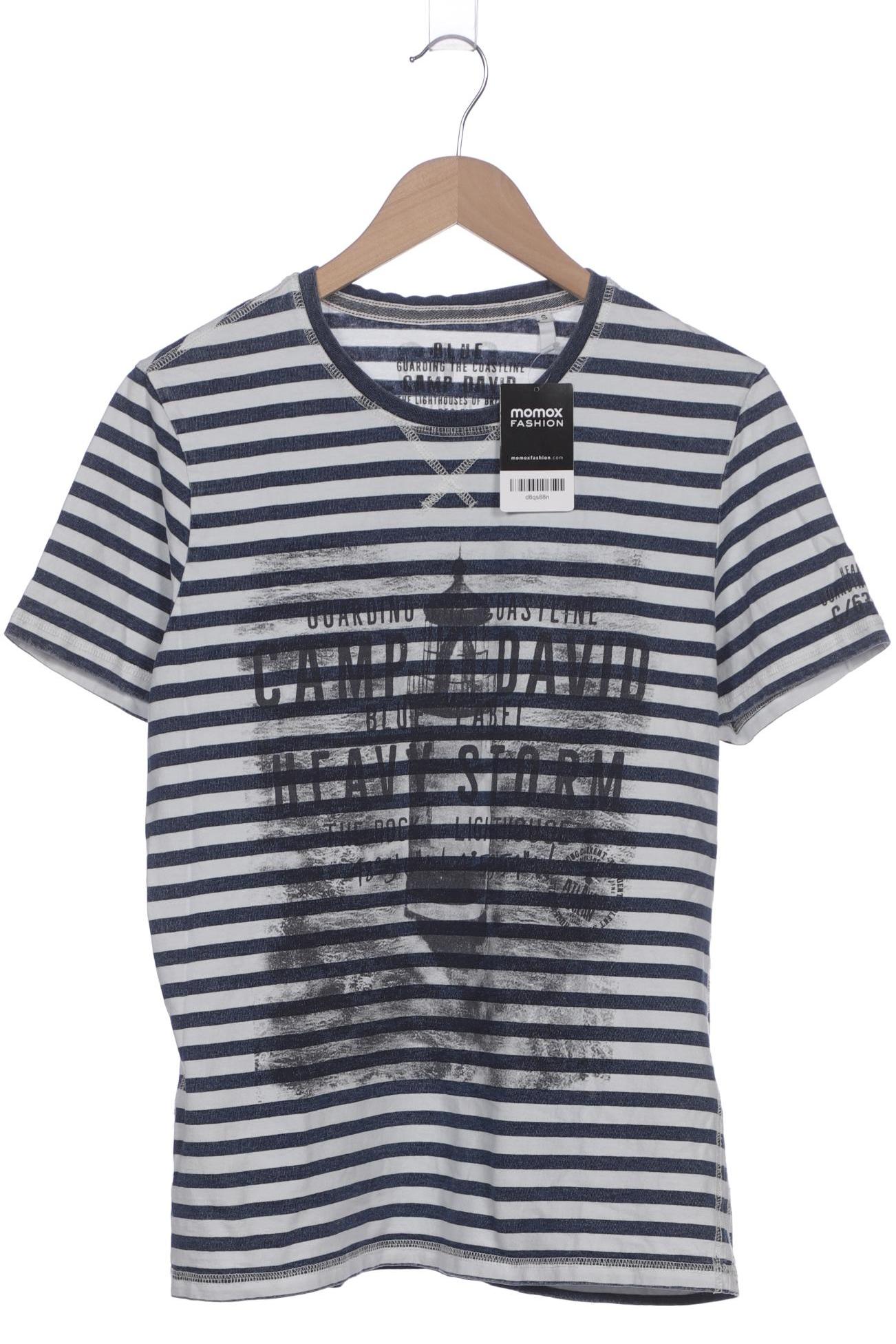 

Camp David Herren T-Shirt, marineblau, Gr. 46