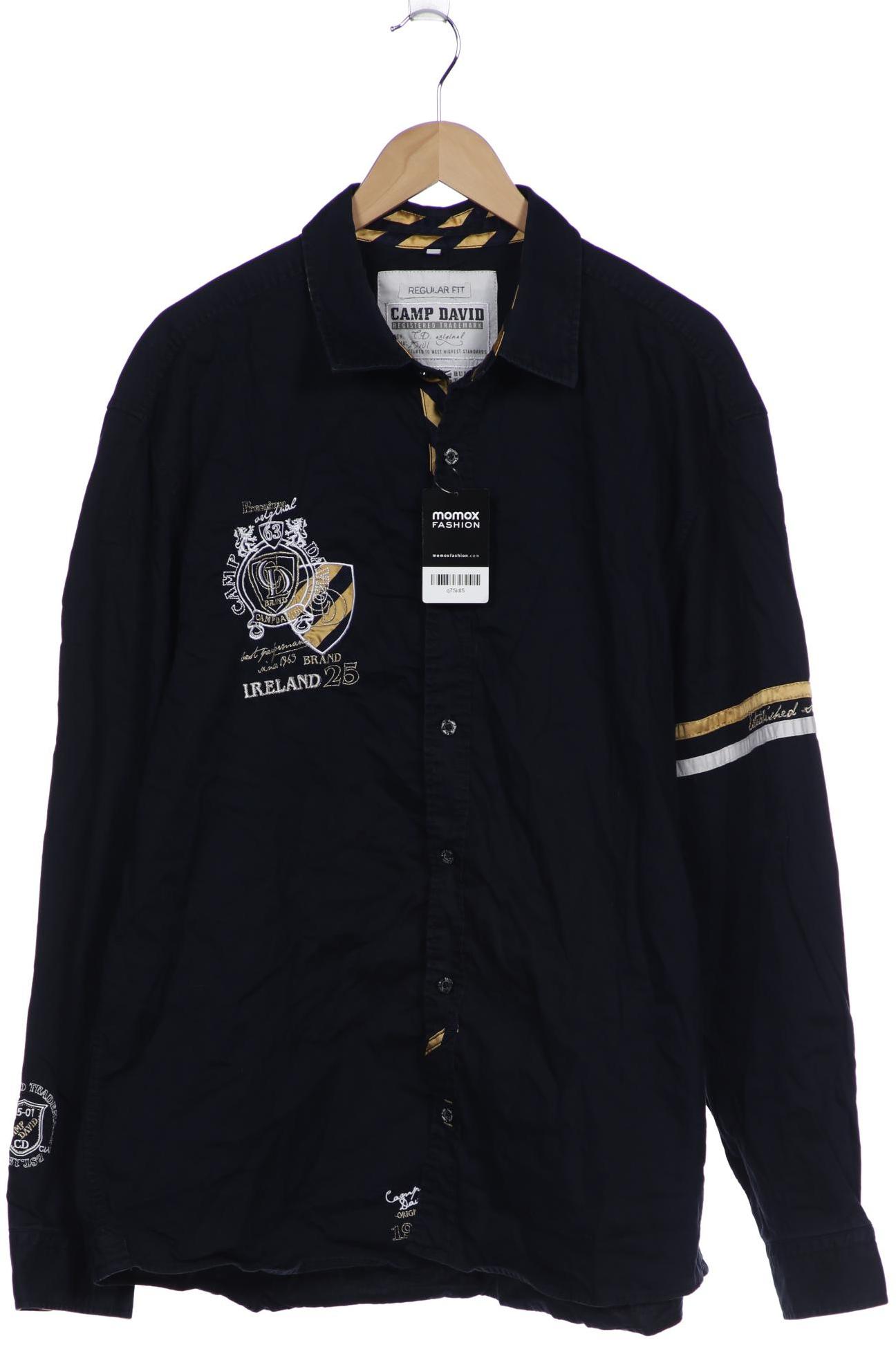 

Camp David Herren Hemd, marineblau