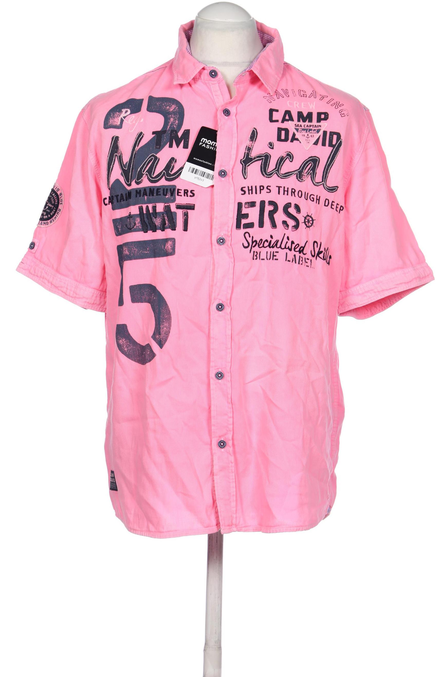 

Camp David Herren Hemd, pink