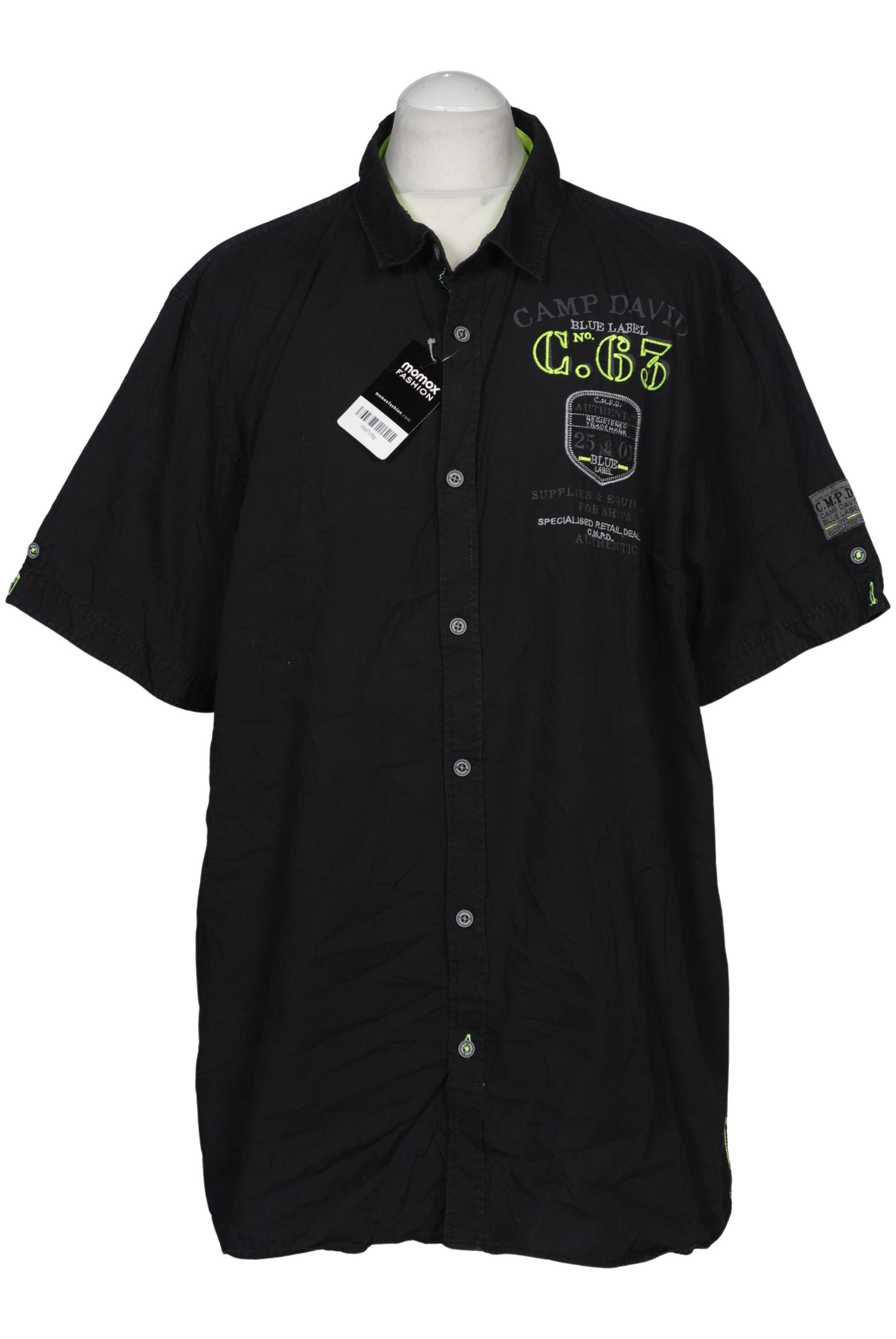 Thumbnail - Camp David Herren Hemd, schwarz, Gr. 58