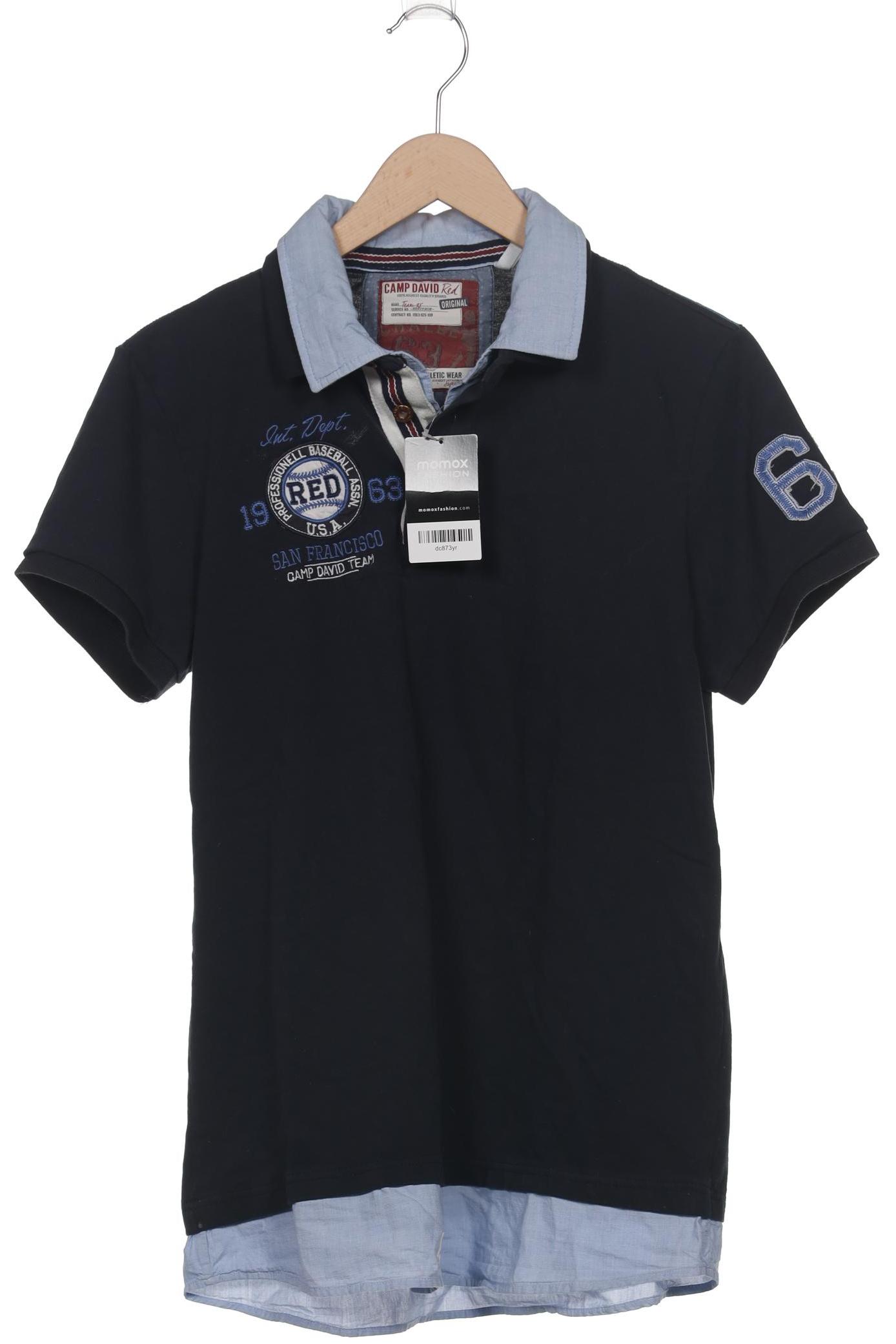 

Camp David Herren Poloshirt, marineblau, Gr. 48