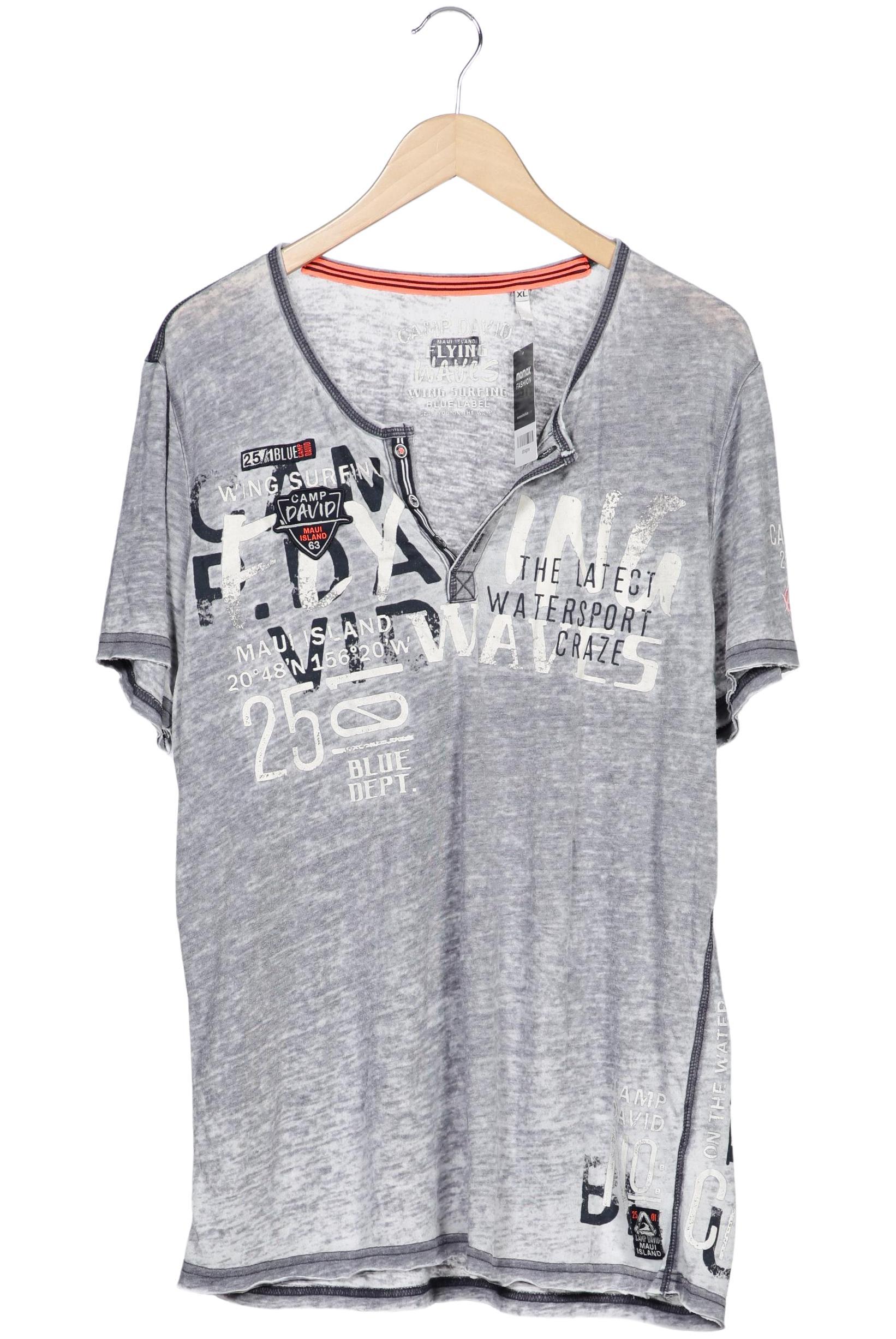 

Camp David Herren T-Shirt, grau, Gr. 54