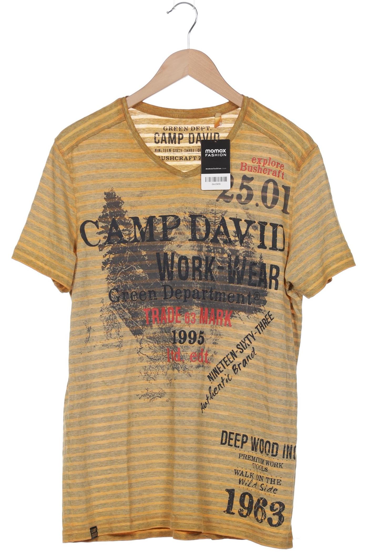 

Camp David Herren T-Shirt, orange, Gr. 52