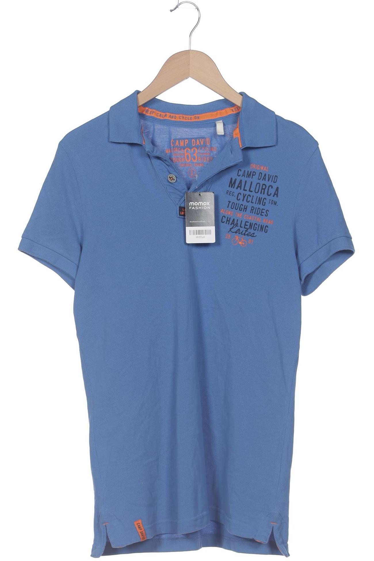 

Camp David Herren Poloshirt, blau, Gr. 46