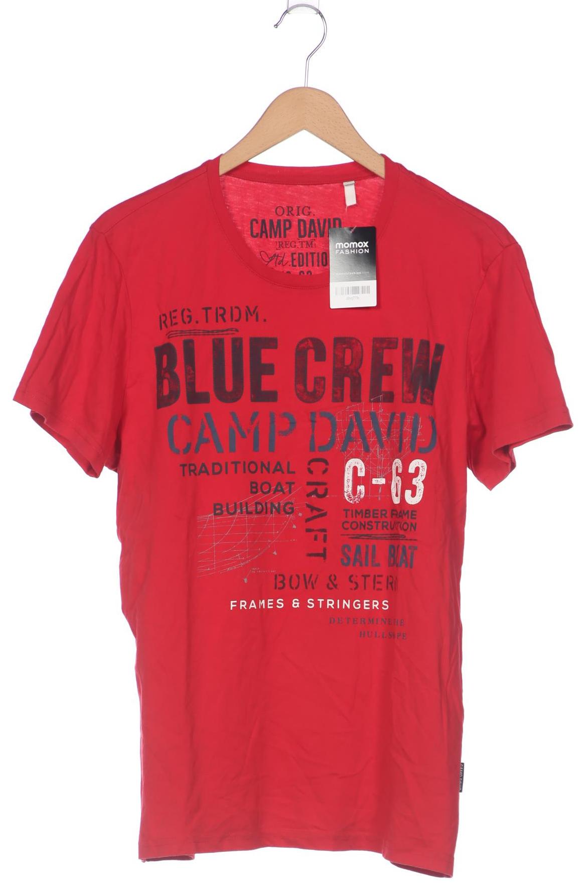 

Camp David Herren T-Shirt, rot, Gr. 48