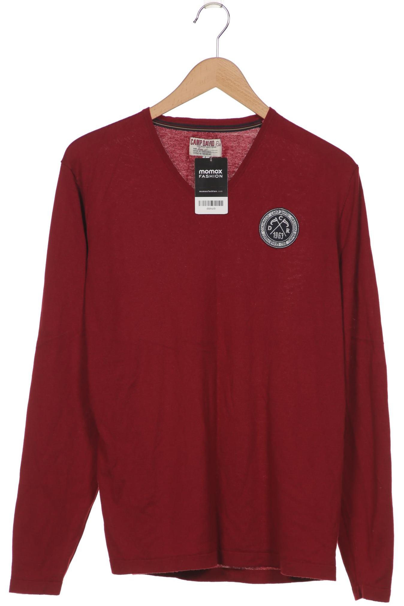 

Camp David Herren Pullover, bordeaux