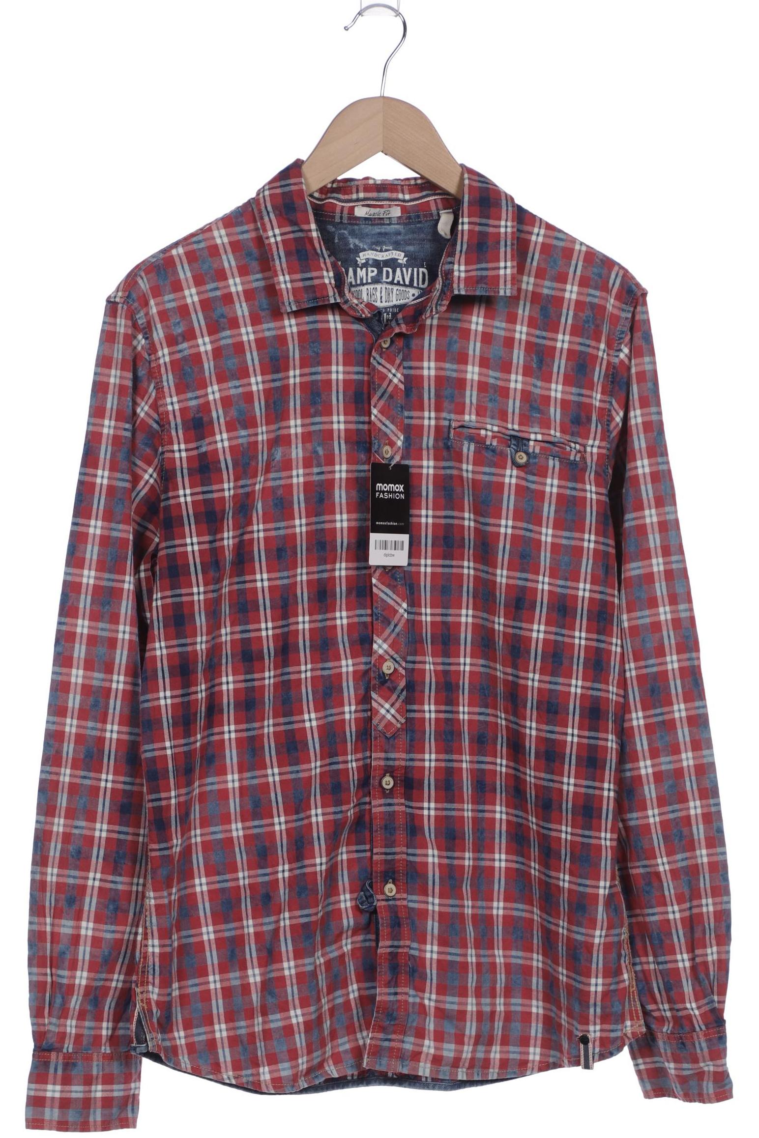 

Camp David Herren Hemd, bordeaux, Gr. 48