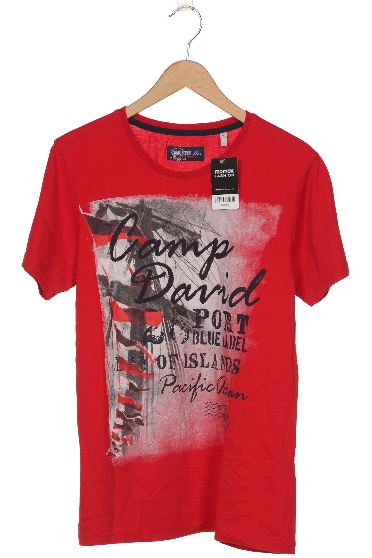 

Camp David Herren T-Shirt, rot, Gr. 52