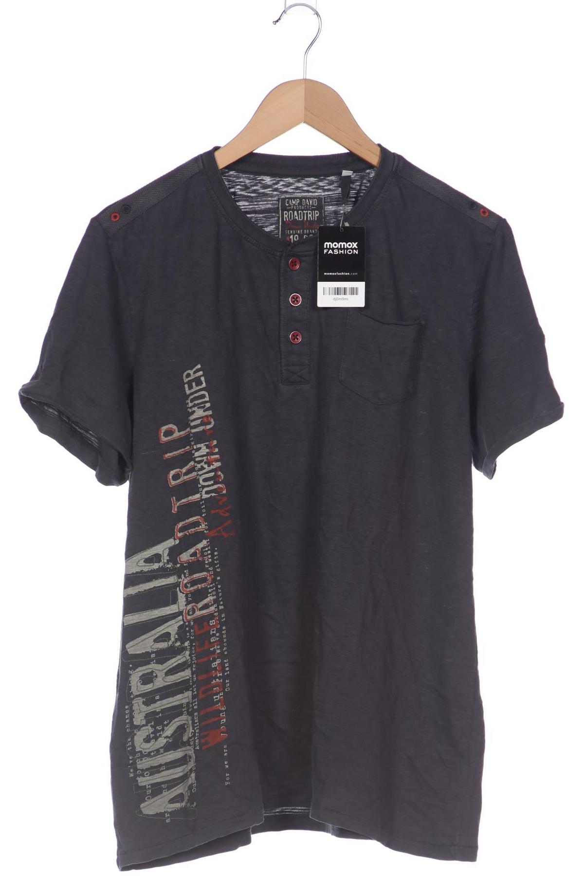 

Camp David Herren T-Shirt, grau, Gr. 52