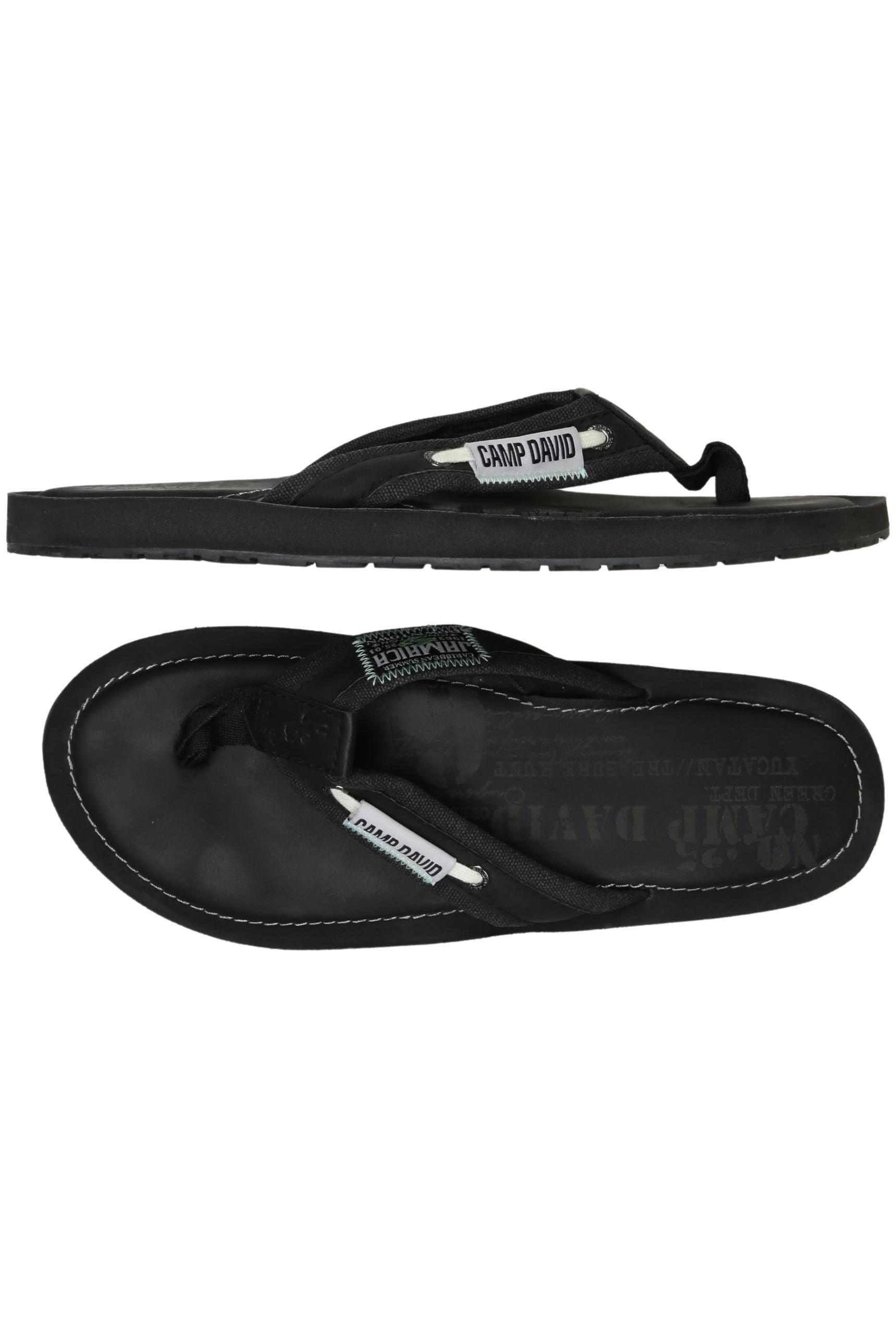 

Camp David Herren Sandale, schwarz, Gr. 45