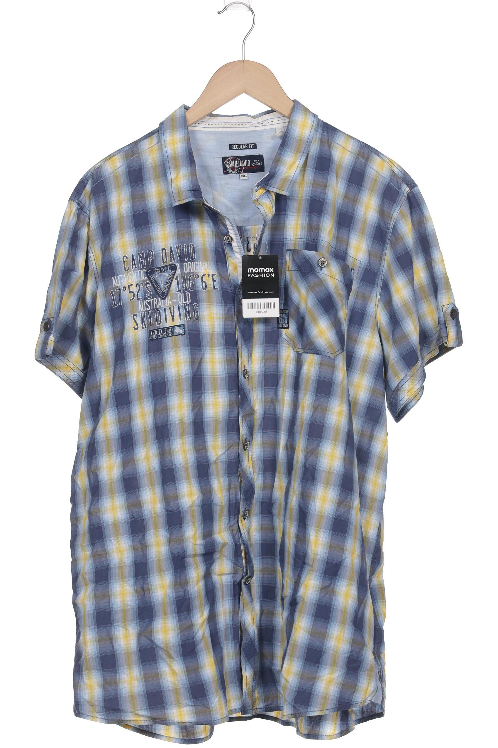 

Camp David Herren Hemd, blau, Gr. 58