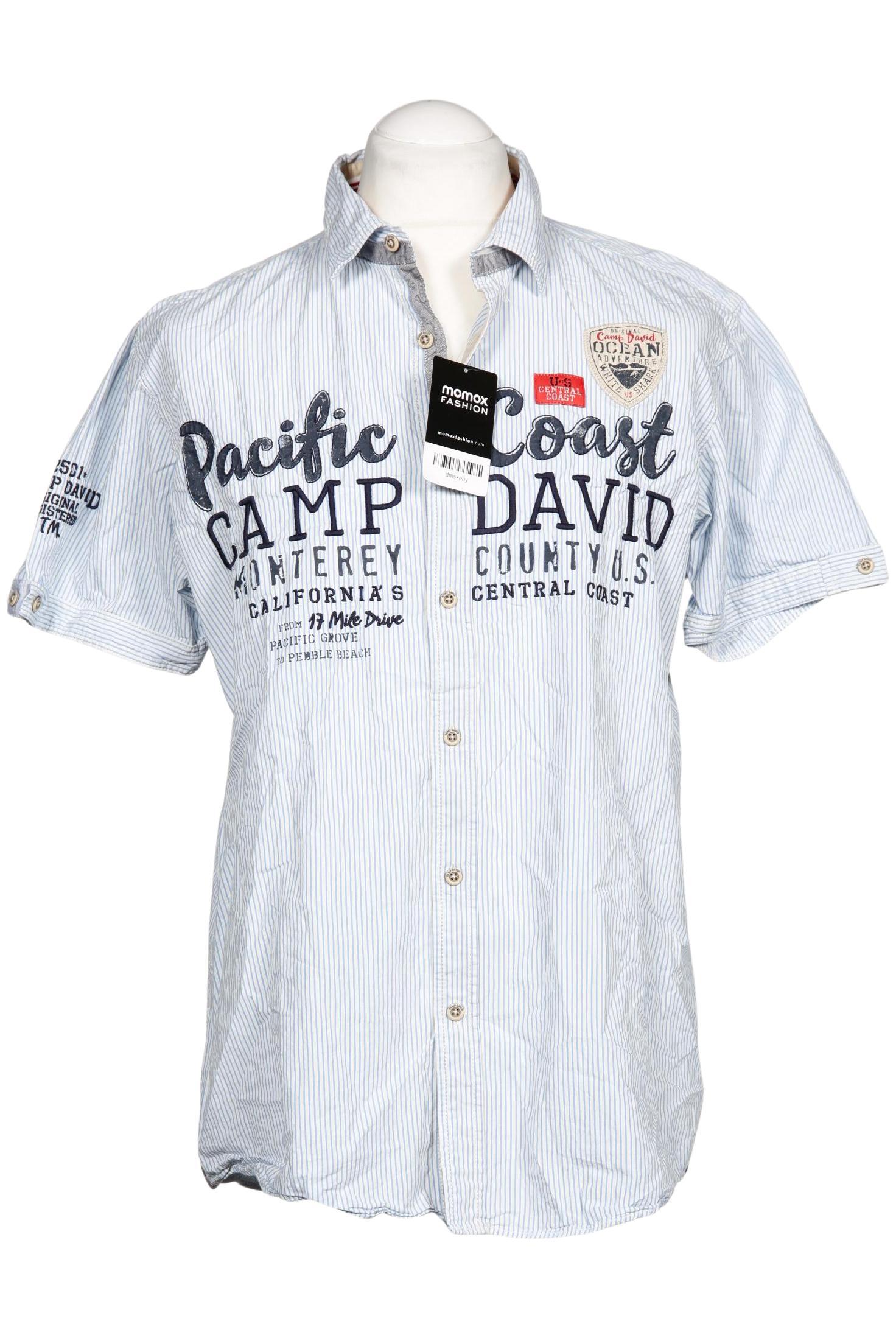 

Camp David Herren Hemd, hellblau, Gr. 52