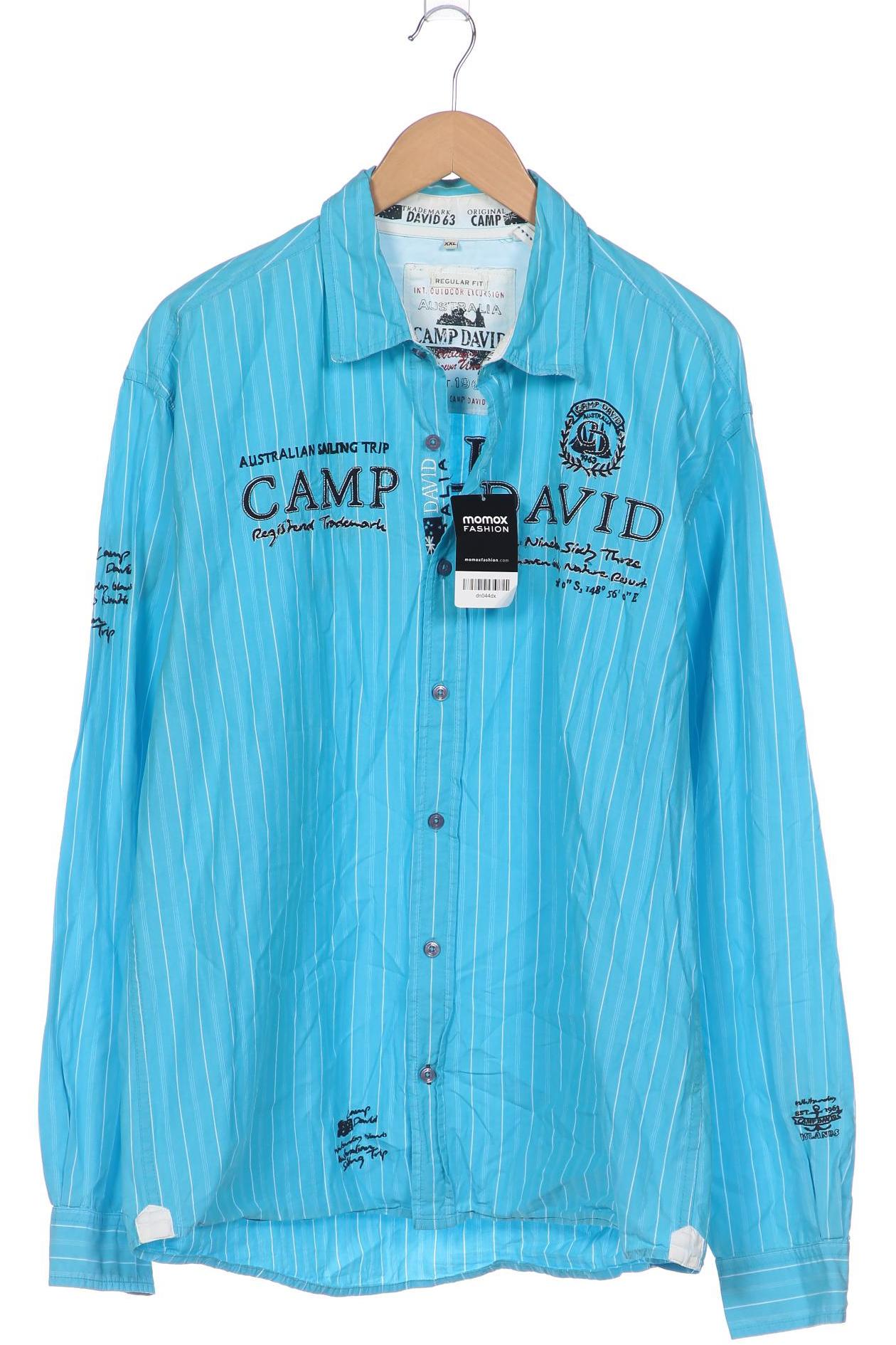 

Camp David Herren Hemd, blau, Gr. 56