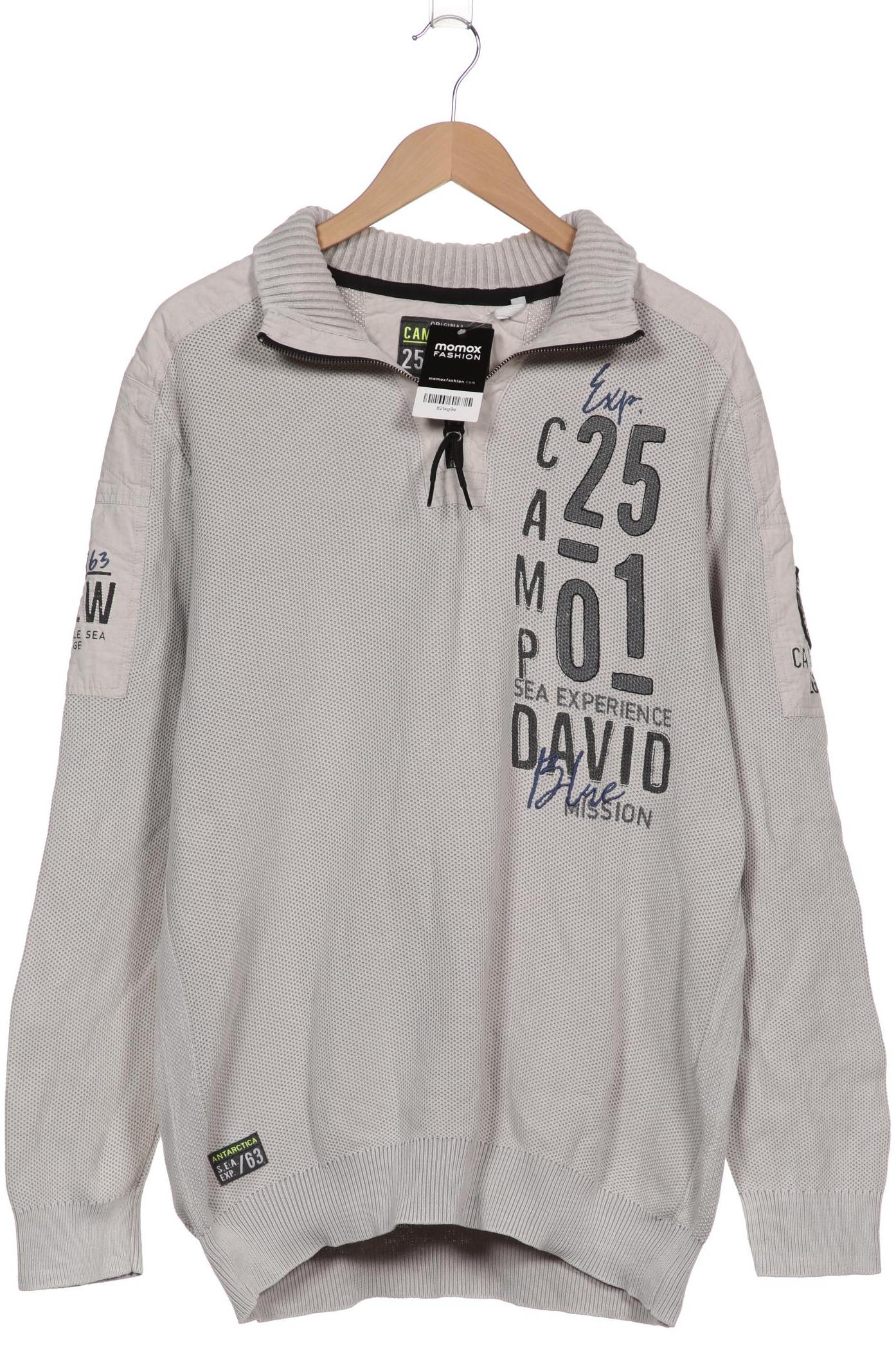 

Camp David Herren Pullover, grau