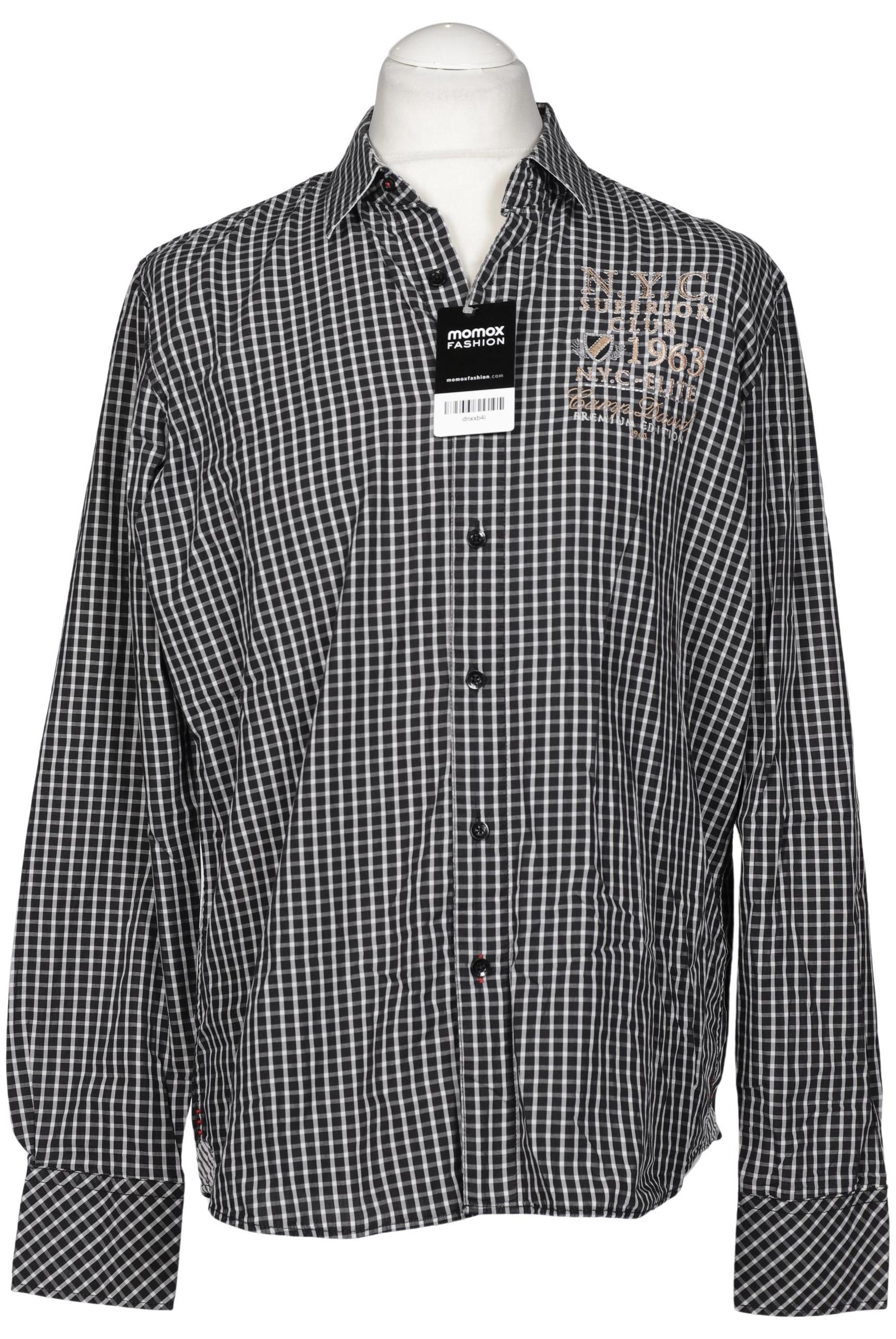 

Camp David Herren Hemd, schwarz, Gr. 48