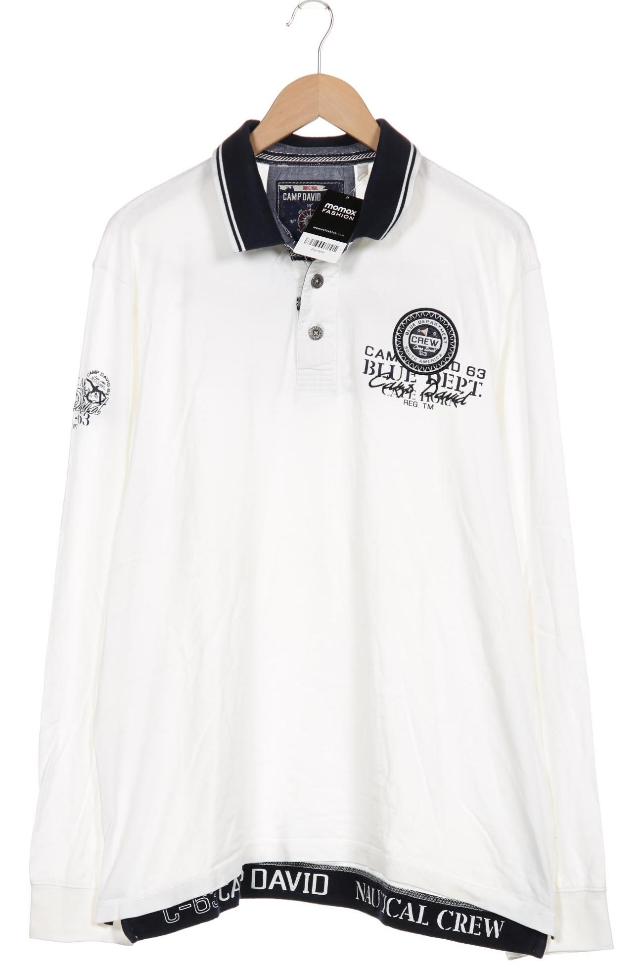 

Camp David Herren Poloshirt, cremeweiß, Gr. 56