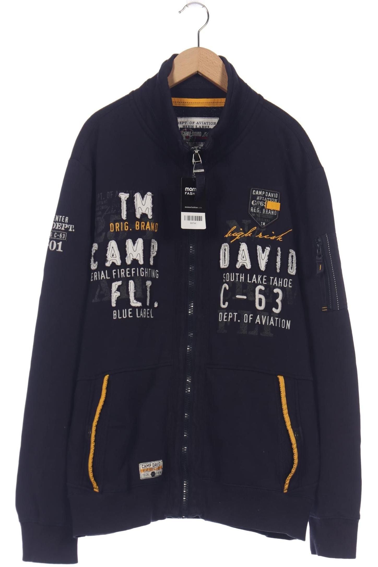 

Camp David Herren Sweatshirt, marineblau, Gr. 54