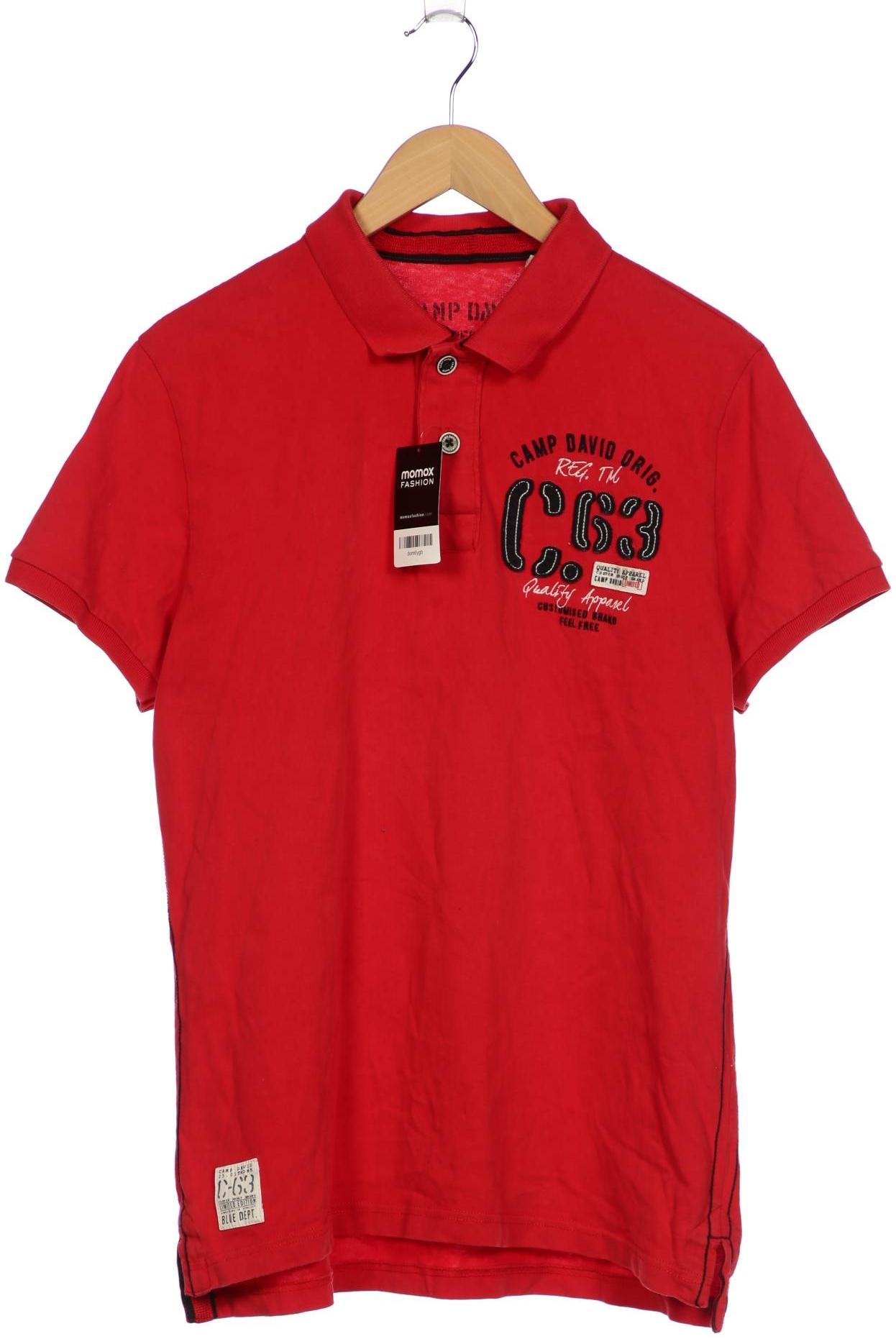 

Camp David Herren Poloshirt, rot, Gr. 52