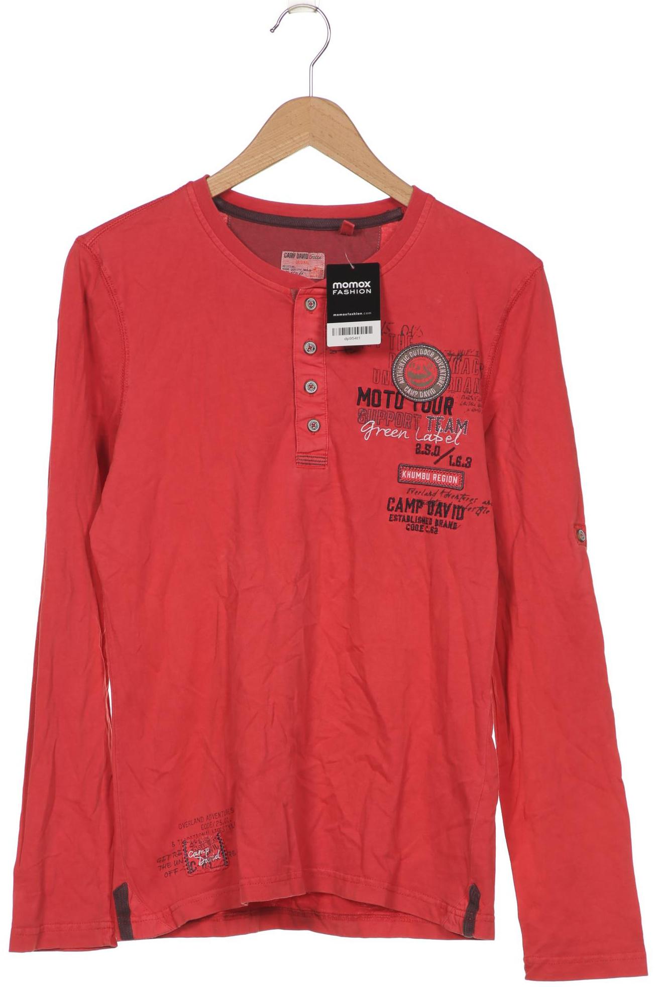 

Camp David Herren Langarmshirt, rot