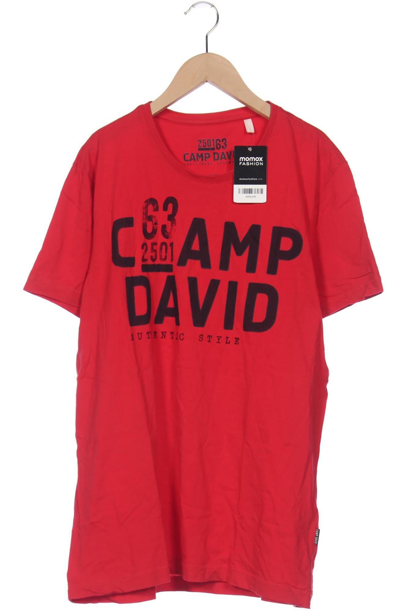 

Camp David Herren T-Shirt, rot