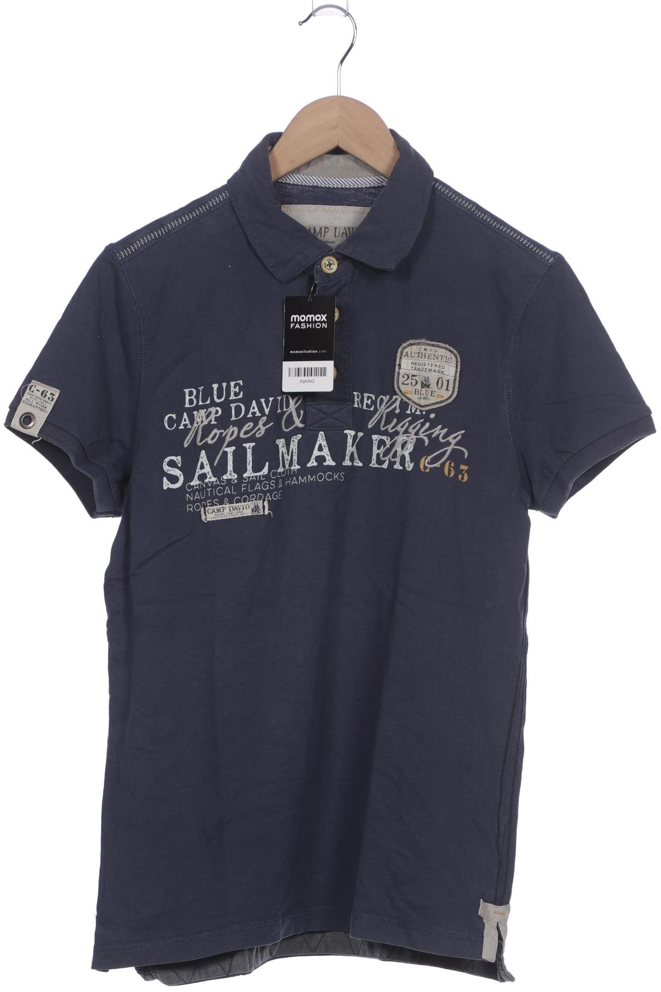 

Camp David Herren Poloshirt, marineblau, Gr. 46