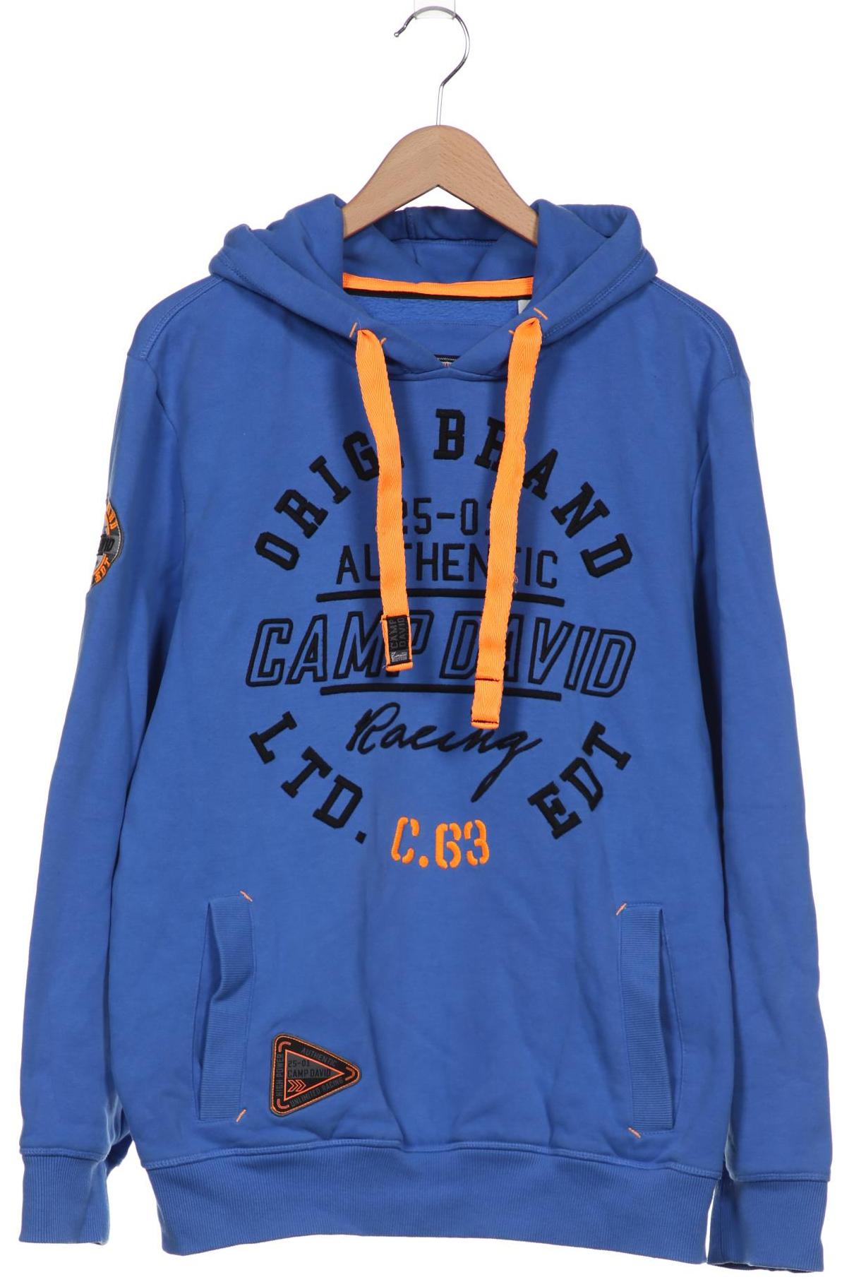

Camp David Herren Kapuzenpullover, blau