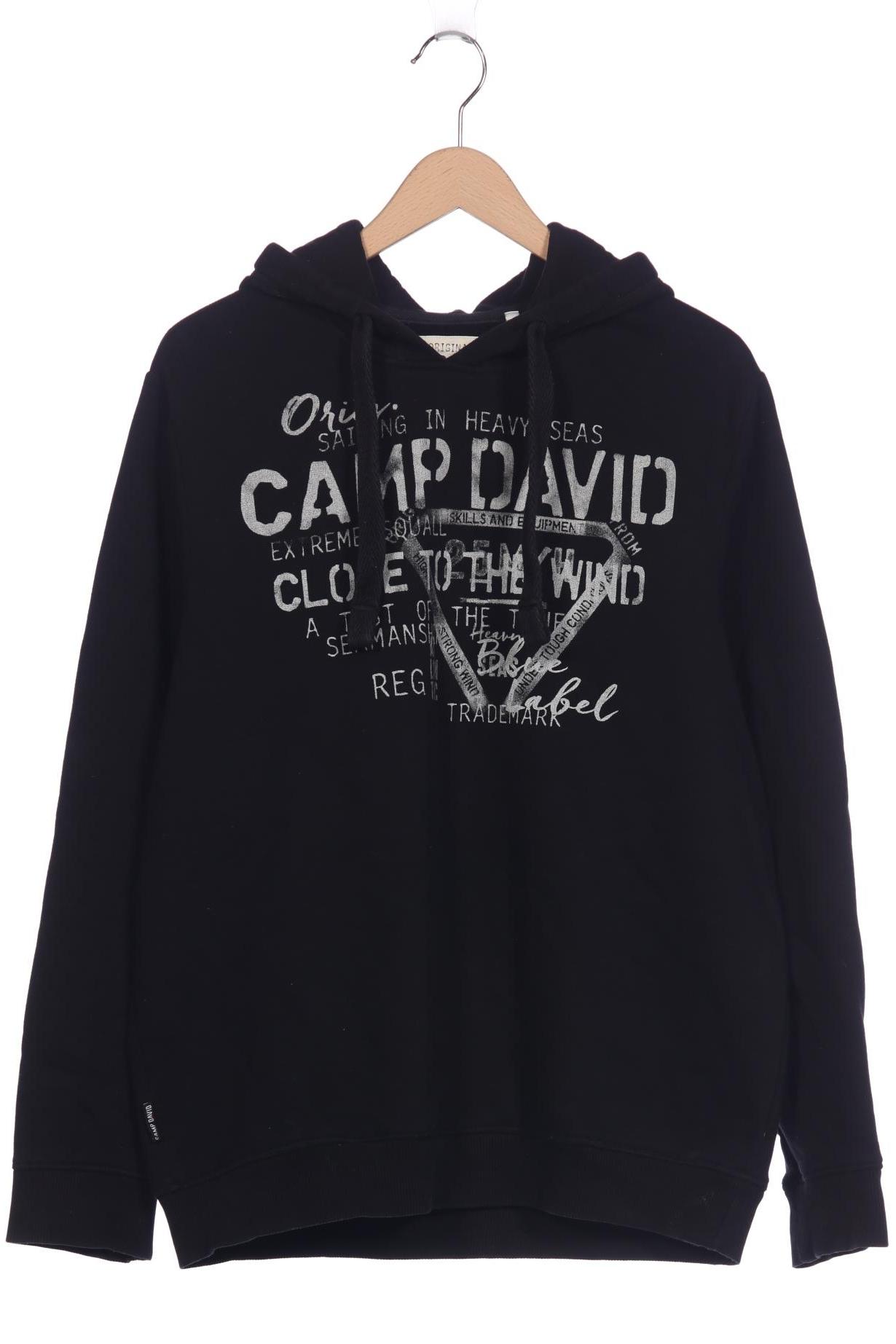 

Camp David Herren Kapuzenpullover, schwarz, Gr. 54