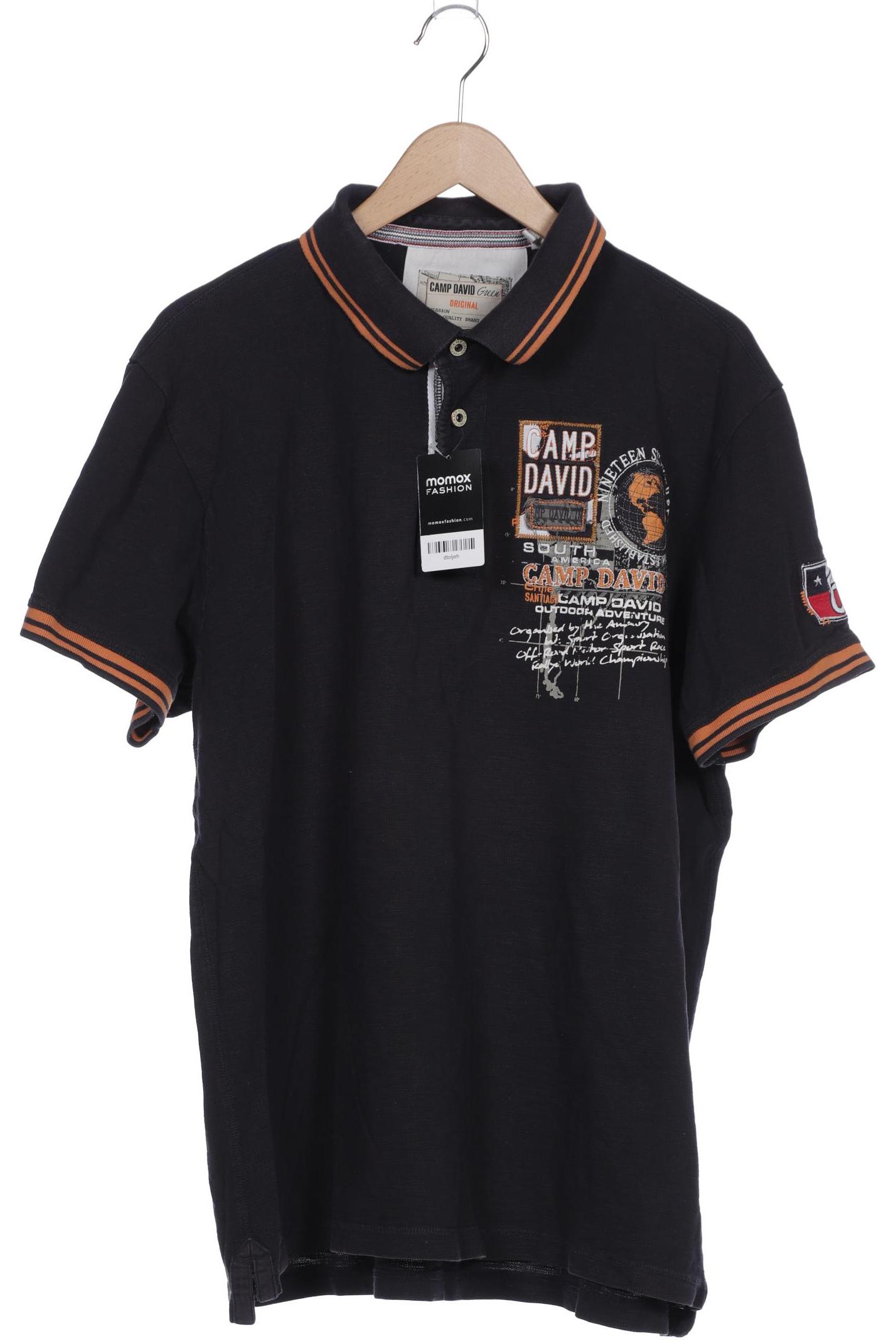 

Camp David Herren Poloshirt, marineblau
