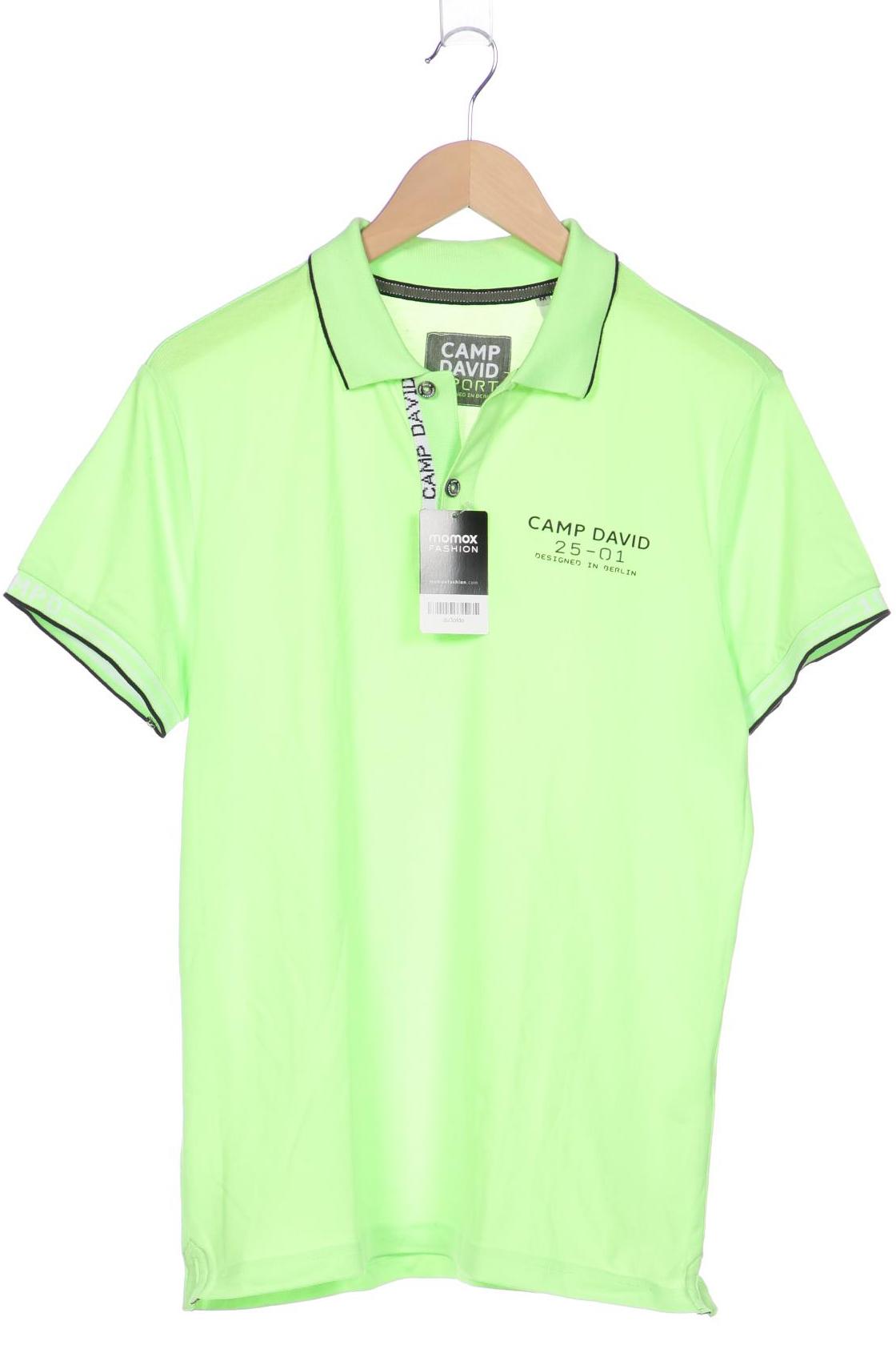 

Camp David Herren Poloshirt, neon