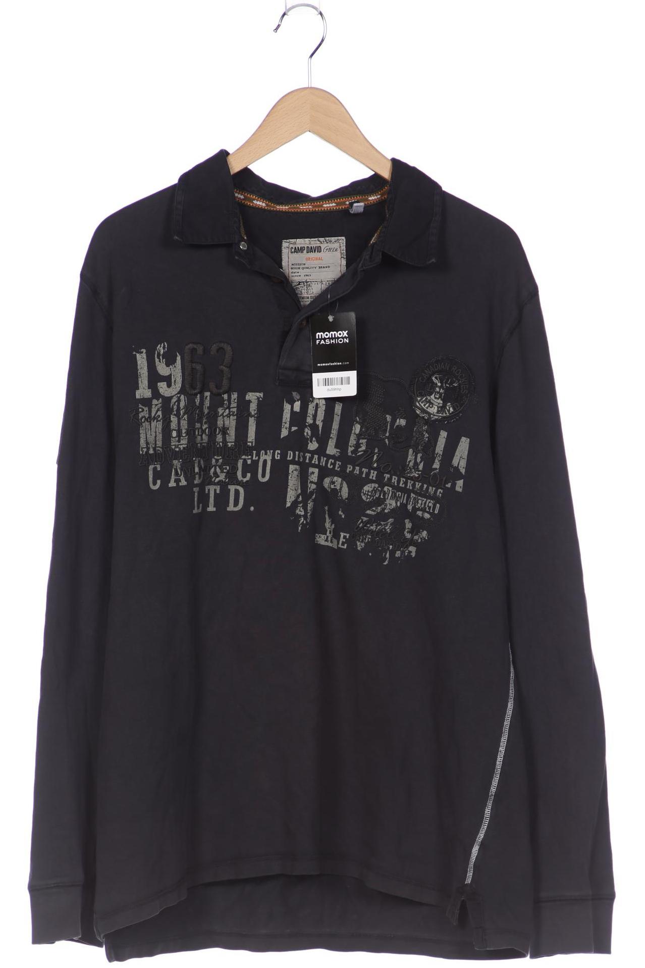 

Camp David Herren Poloshirt, schwarz