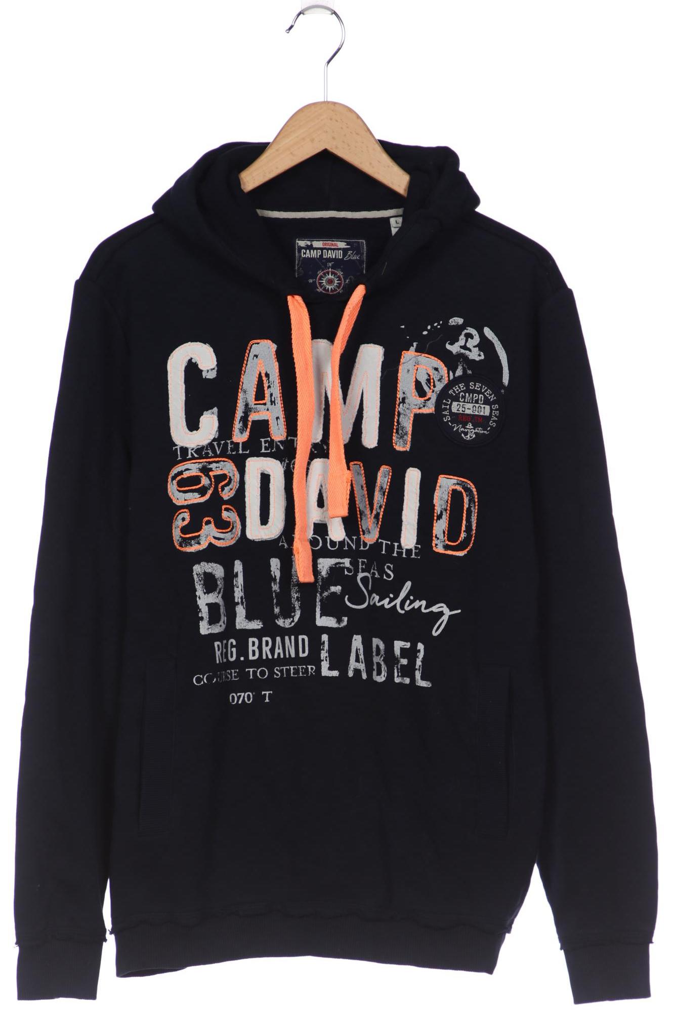 

Camp David Herren Kapuzenpullover, marineblau