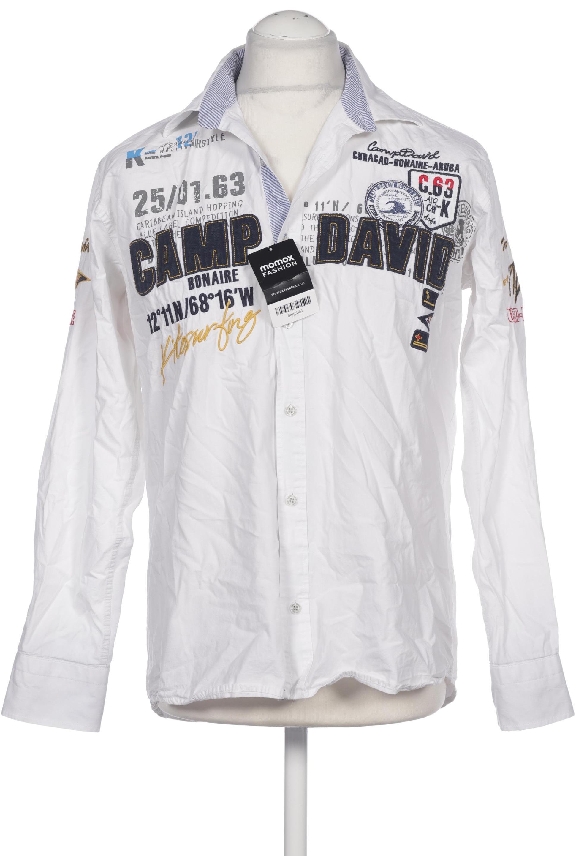 

Camp David Herren Hemd, weiß, Gr. 52