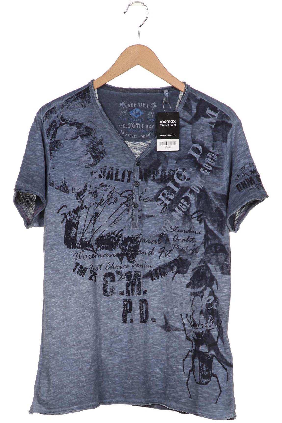 

Camp David Herren T-Shirt, marineblau