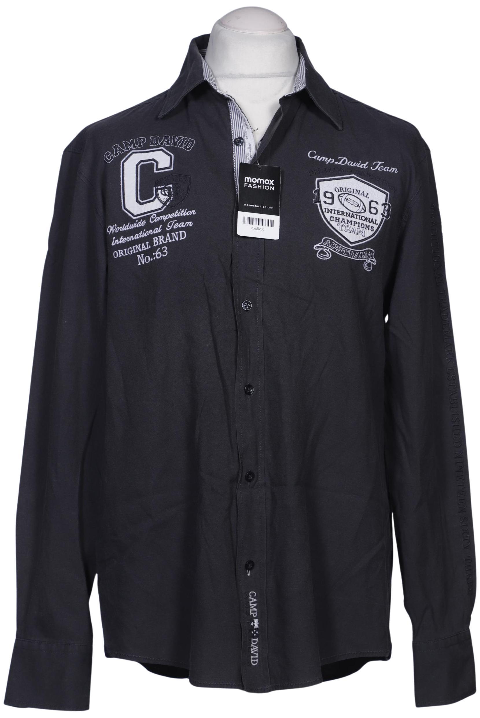 

Camp David Herren Hemd, marineblau, Gr. 54