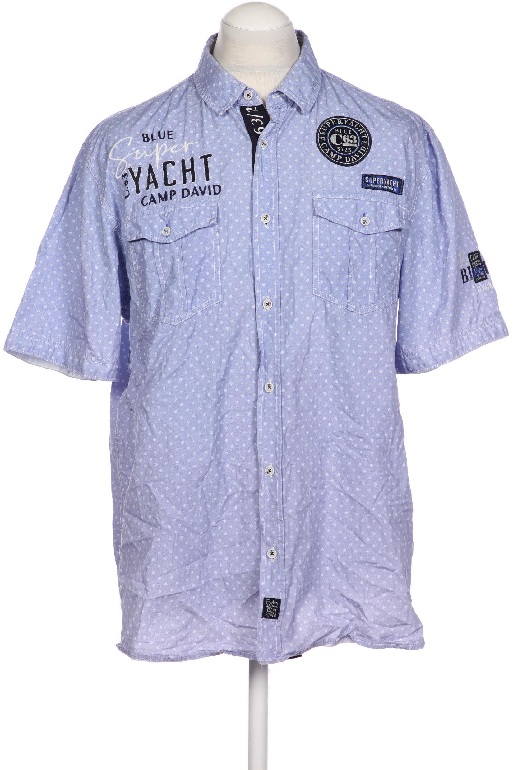 

Camp David Herren Hemd, blau, Gr. 54