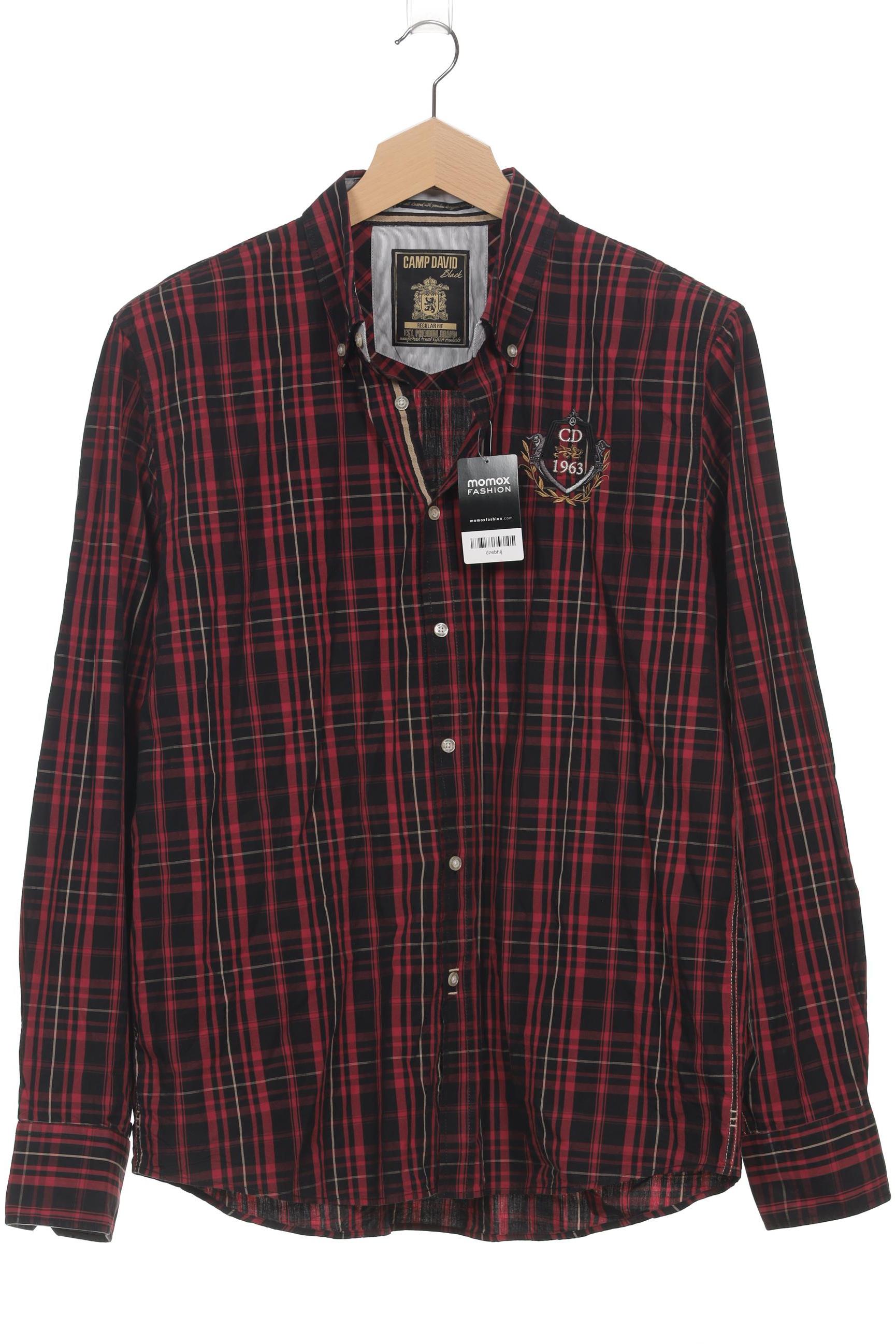 

Camp David Herren Hemd, bordeaux, Gr. 56