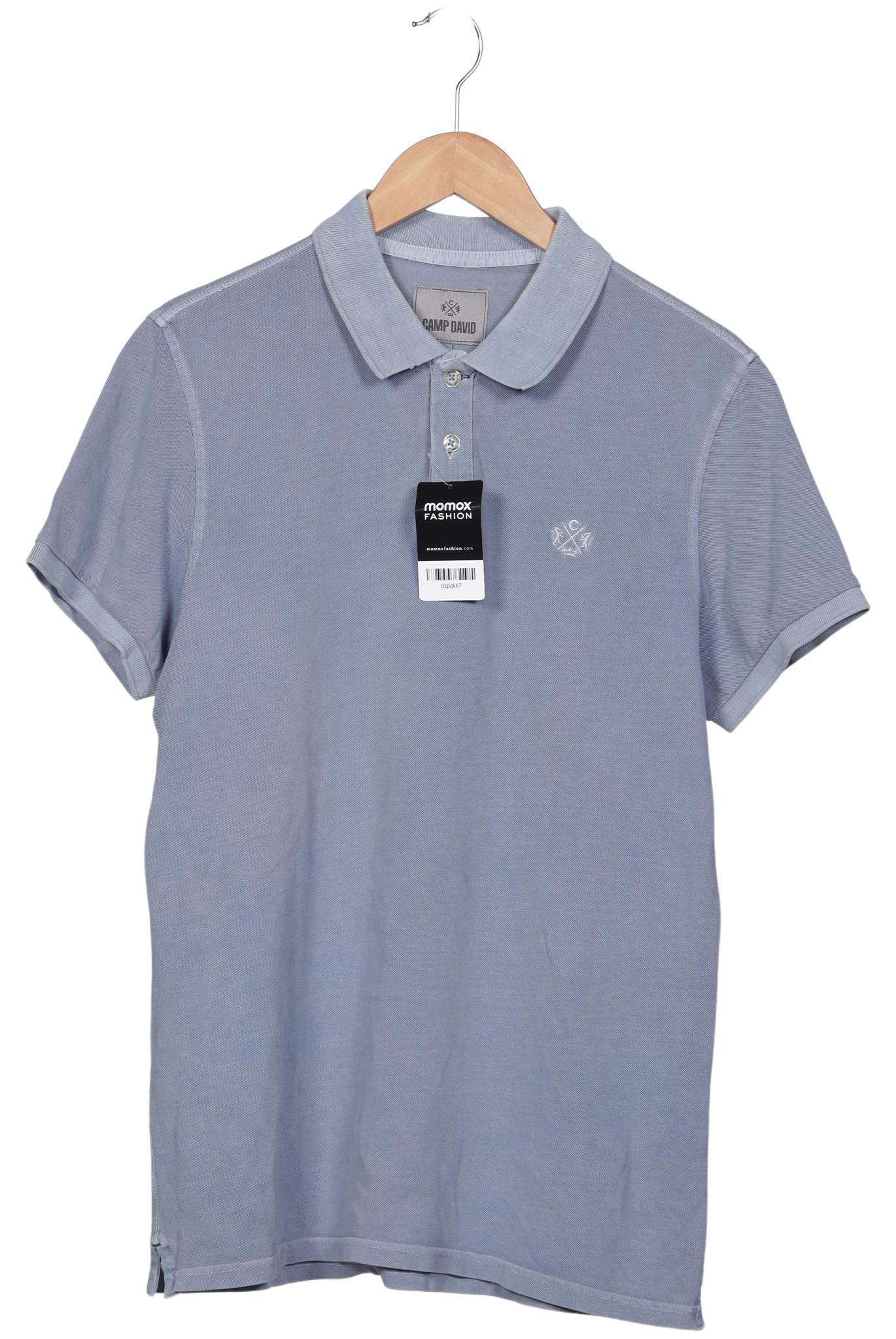 

Camp David Herren Poloshirt, flieder, Gr. 48