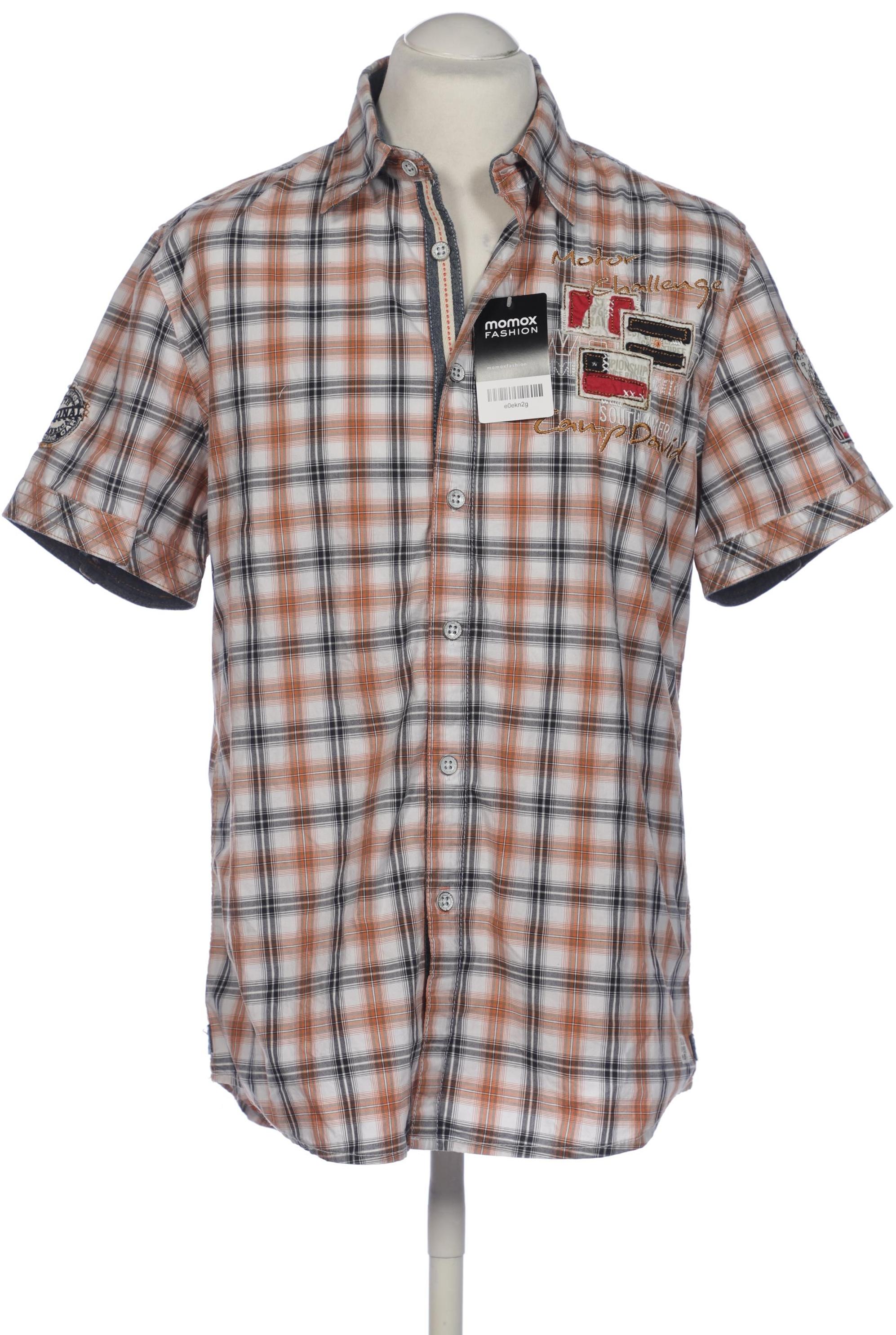 

Camp David Herren Hemd, orange, Gr. 48