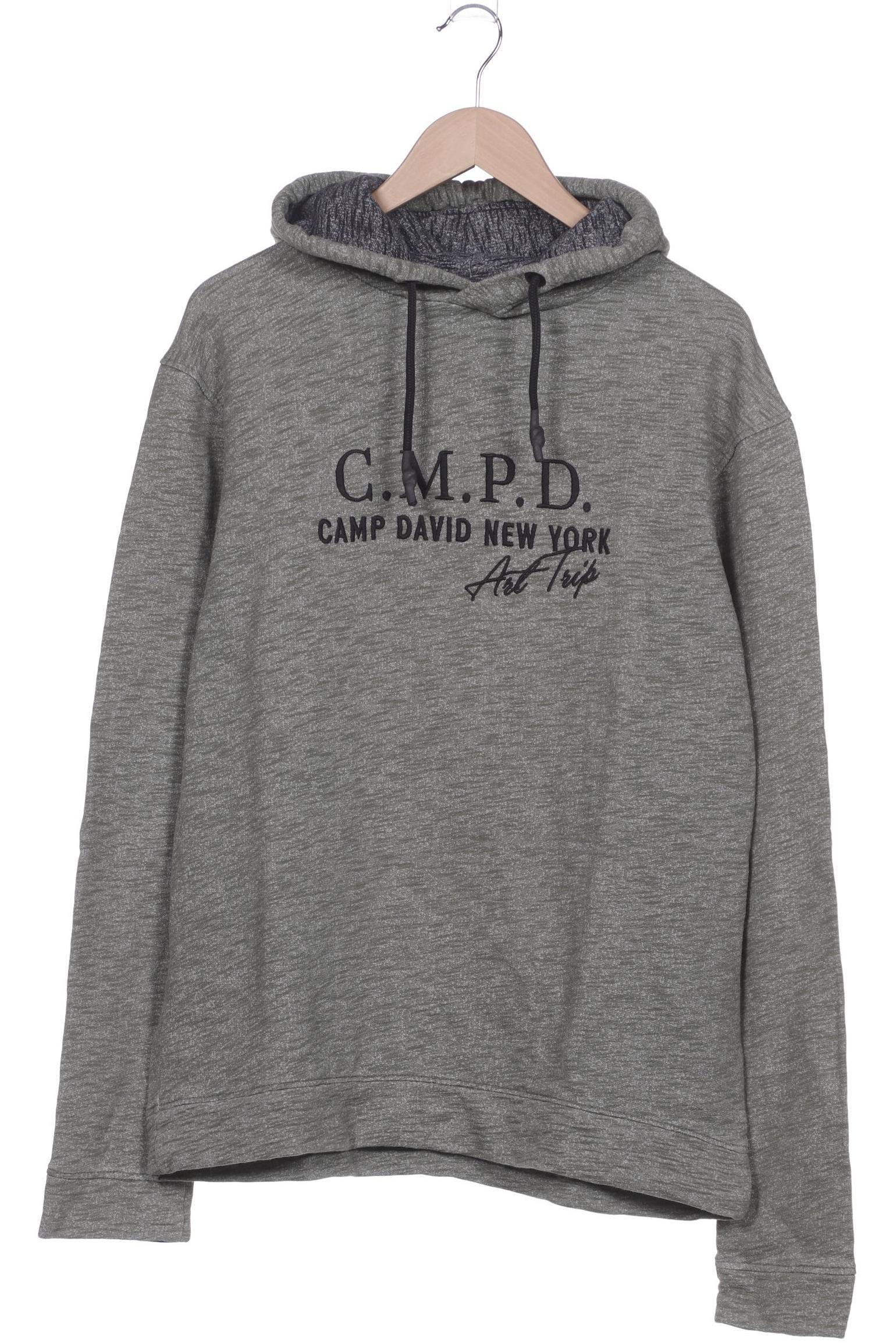 

Camp David Herren Kapuzenpullover, grün, Gr. 54