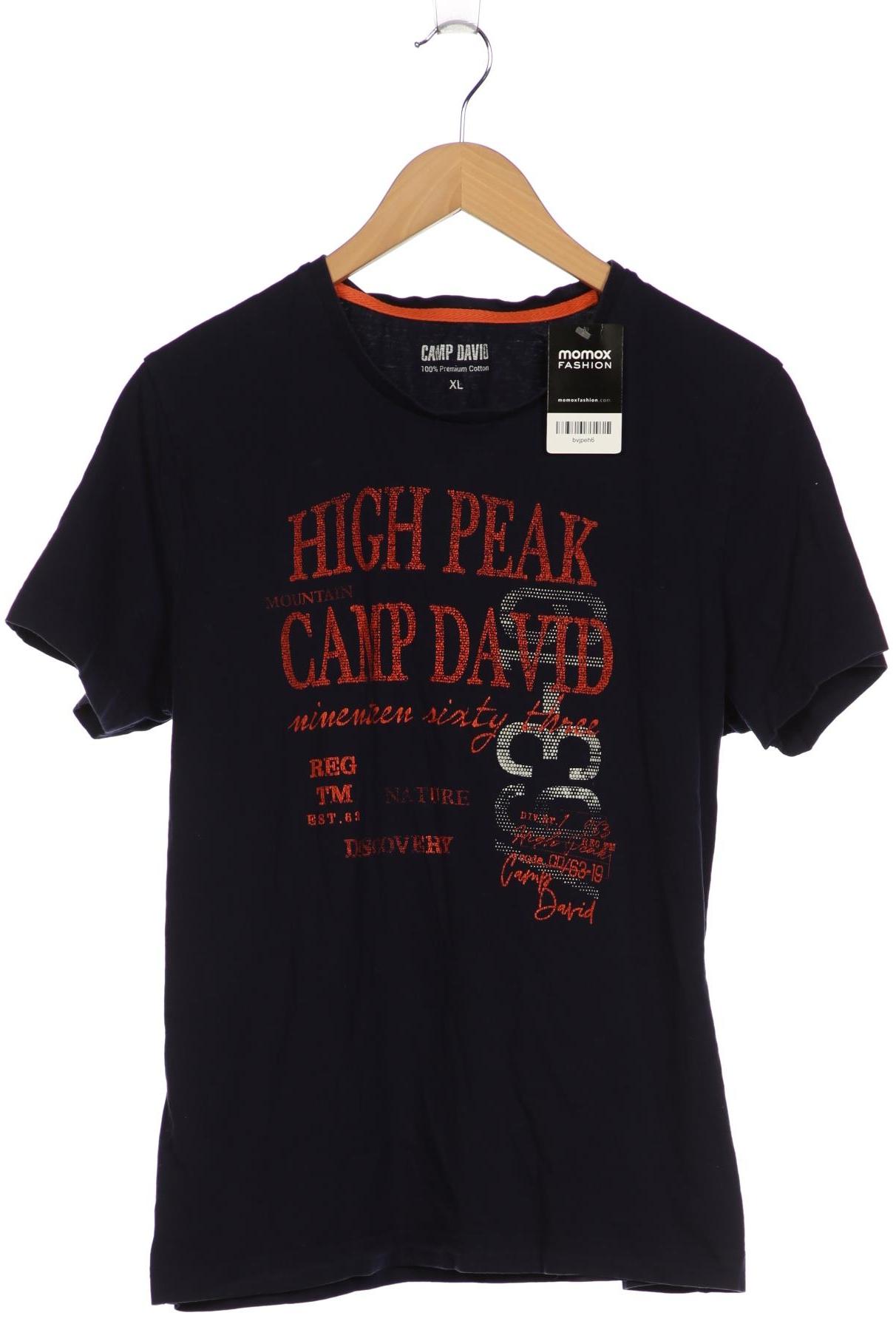 

Camp David Herren T-Shirt, marineblau, Gr. 54
