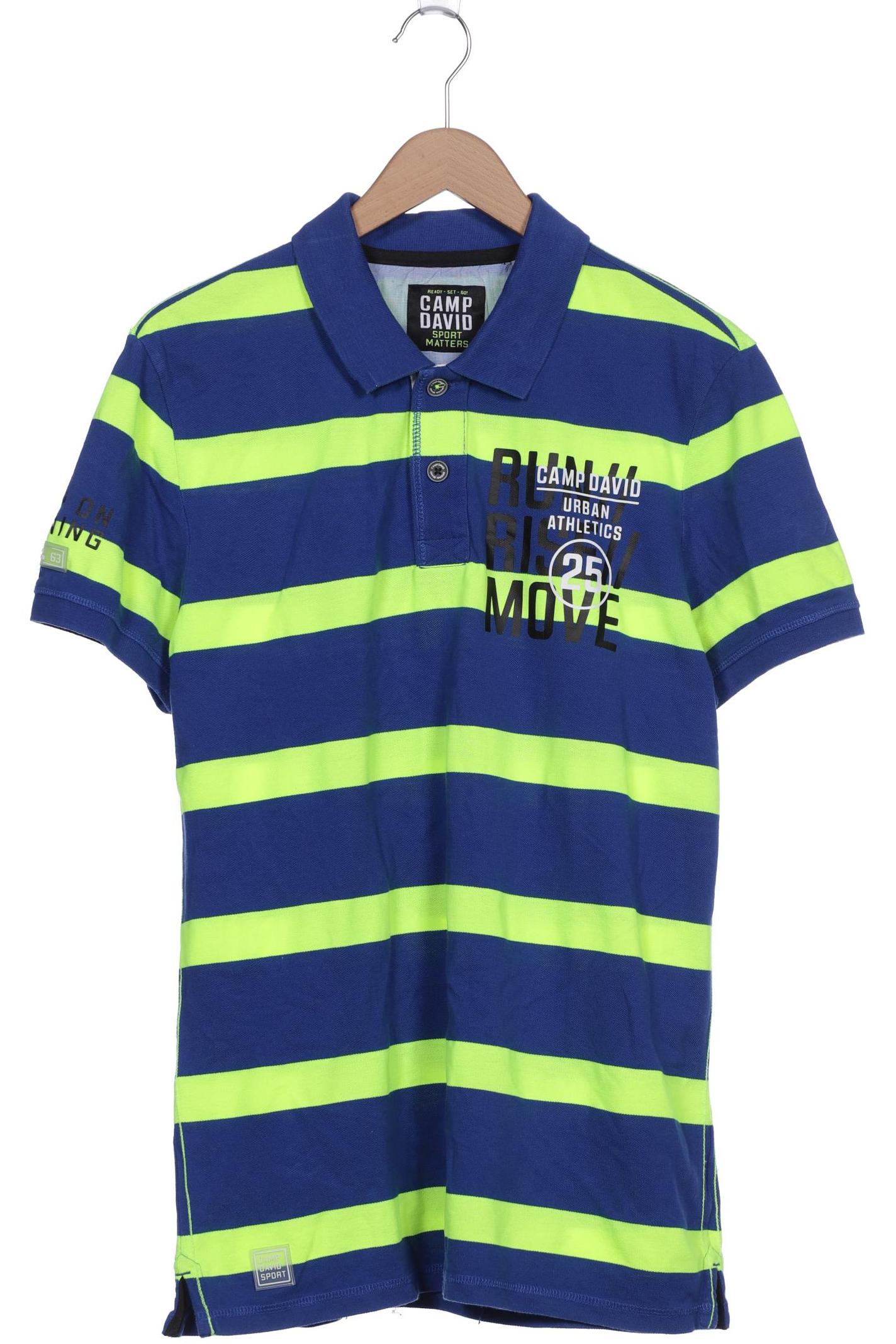 

Camp David Herren Poloshirt, blau, Gr. 52