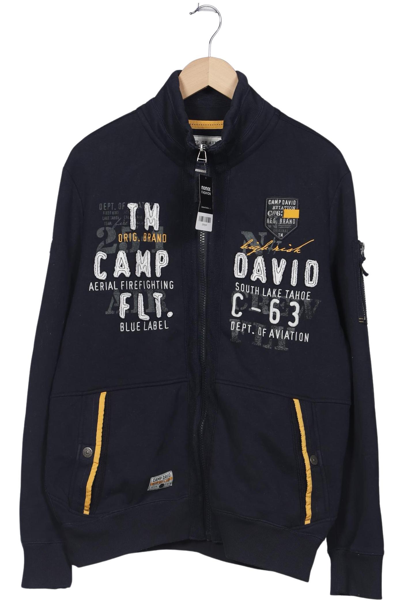 

Camp David Herren Sweatshirt, marineblau, Gr. 48