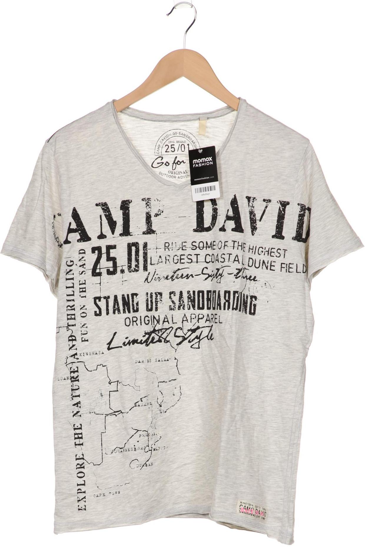 

Camp David Herren T-Shirt, grau