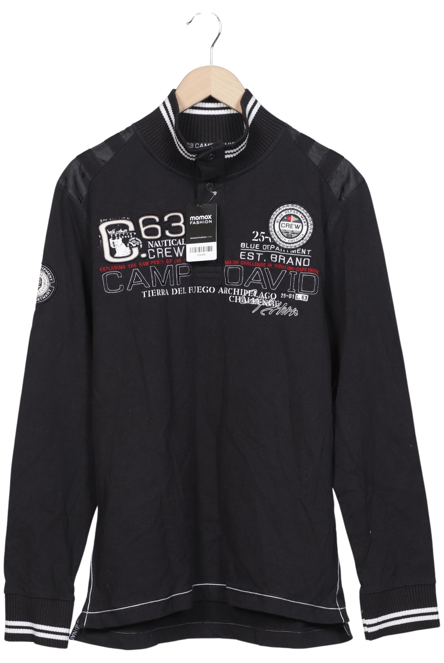

Camp David Herren Sweatshirt, schwarz, Gr. 54