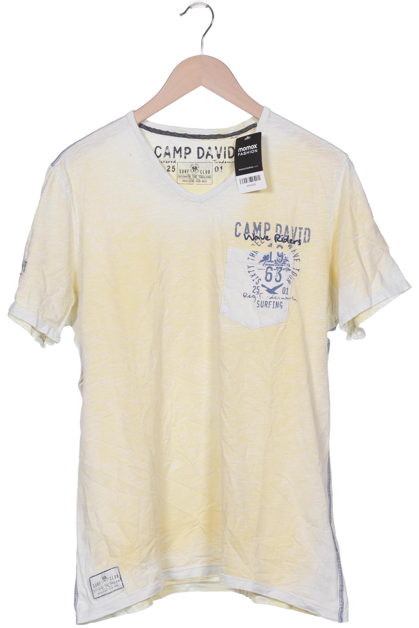 

Camp David Herren T-Shirt, gelb