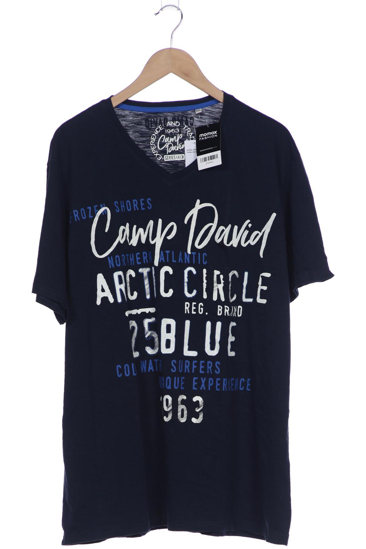 

Camp David Herren T-Shirt, marineblau, Gr. 58