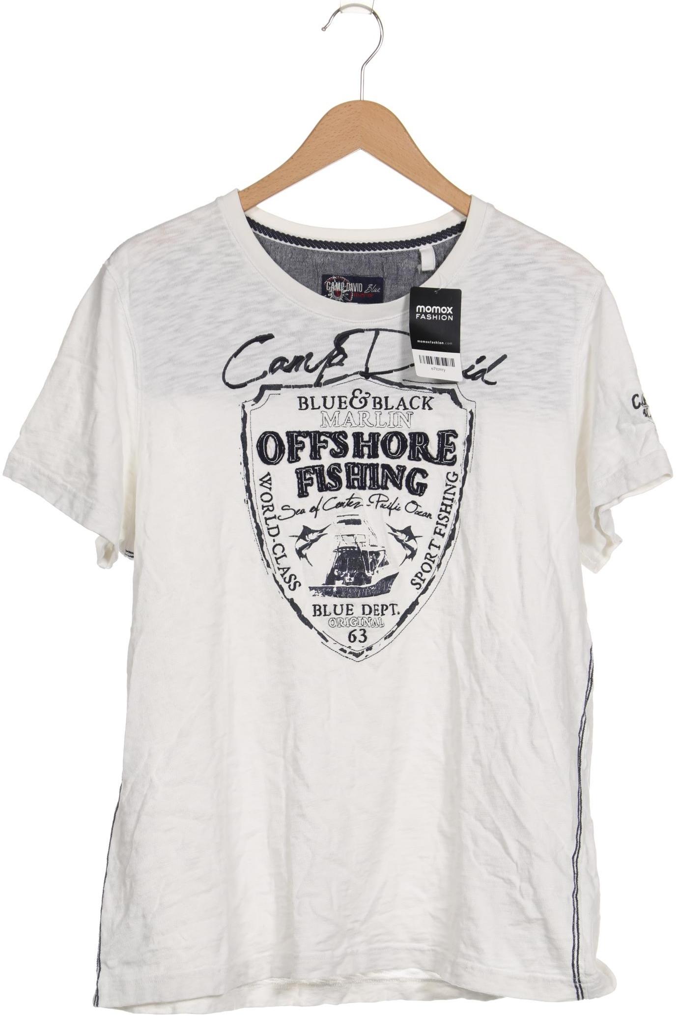 

Camp David Herren T-Shirt, weiß, Gr. 54