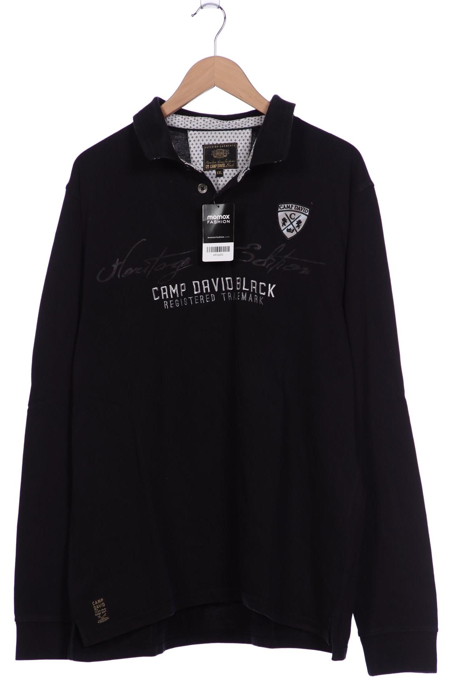 

Camp David Herren Poloshirt, schwarz, Gr. 56