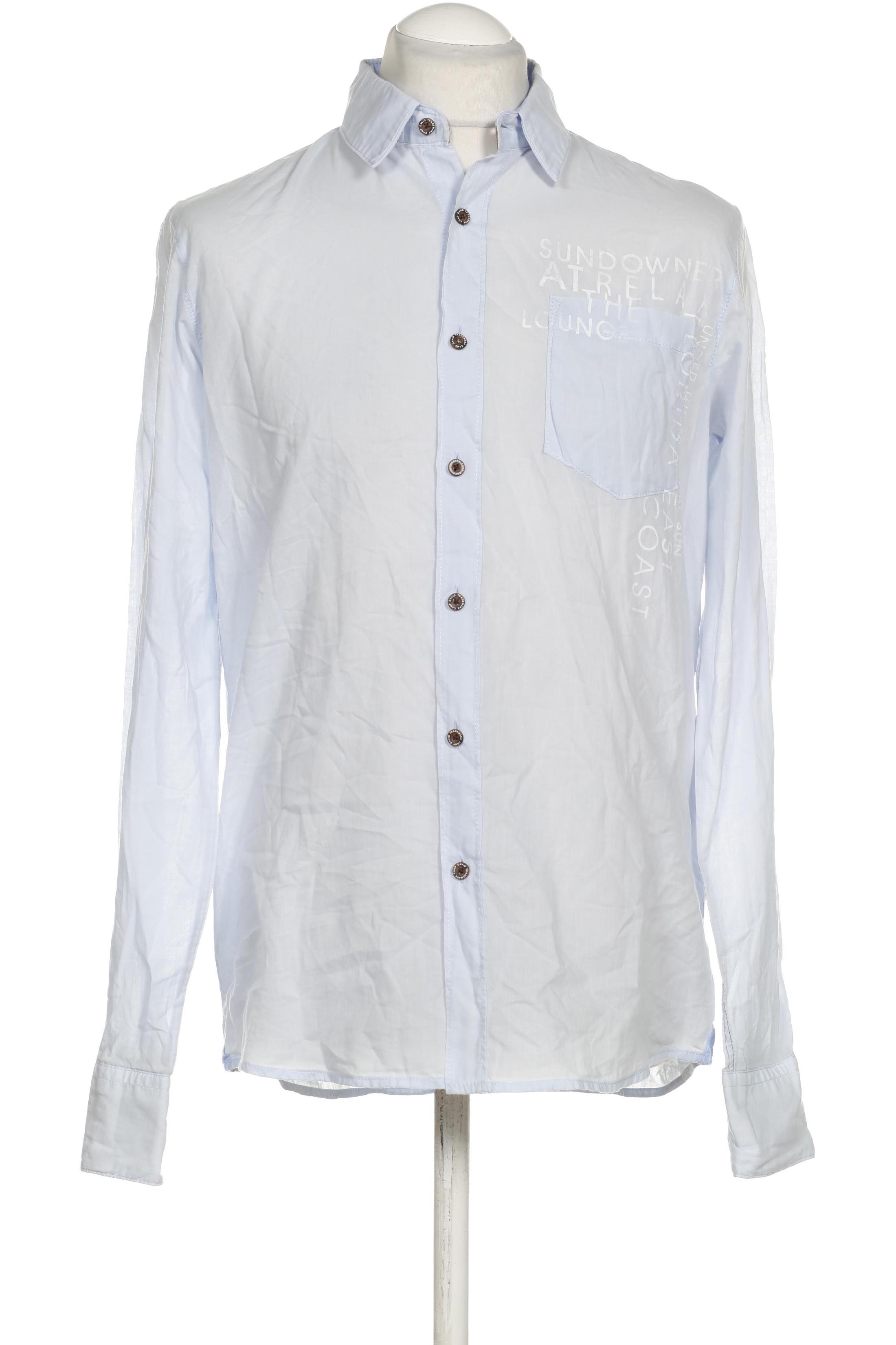 

Camp David Herren Hemd, blau, Gr.