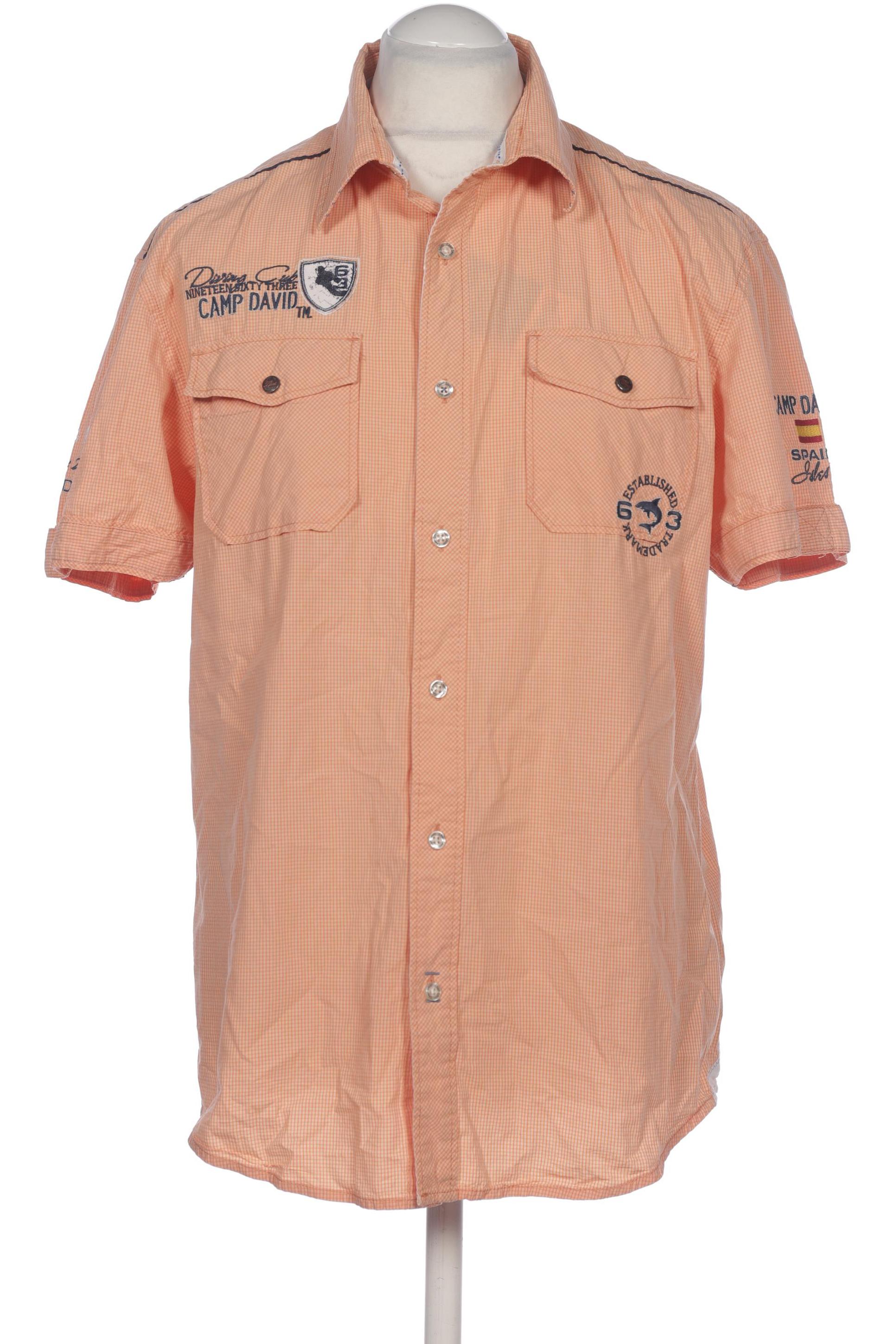 

Camp David Herren Hemd, orange, Gr. 54